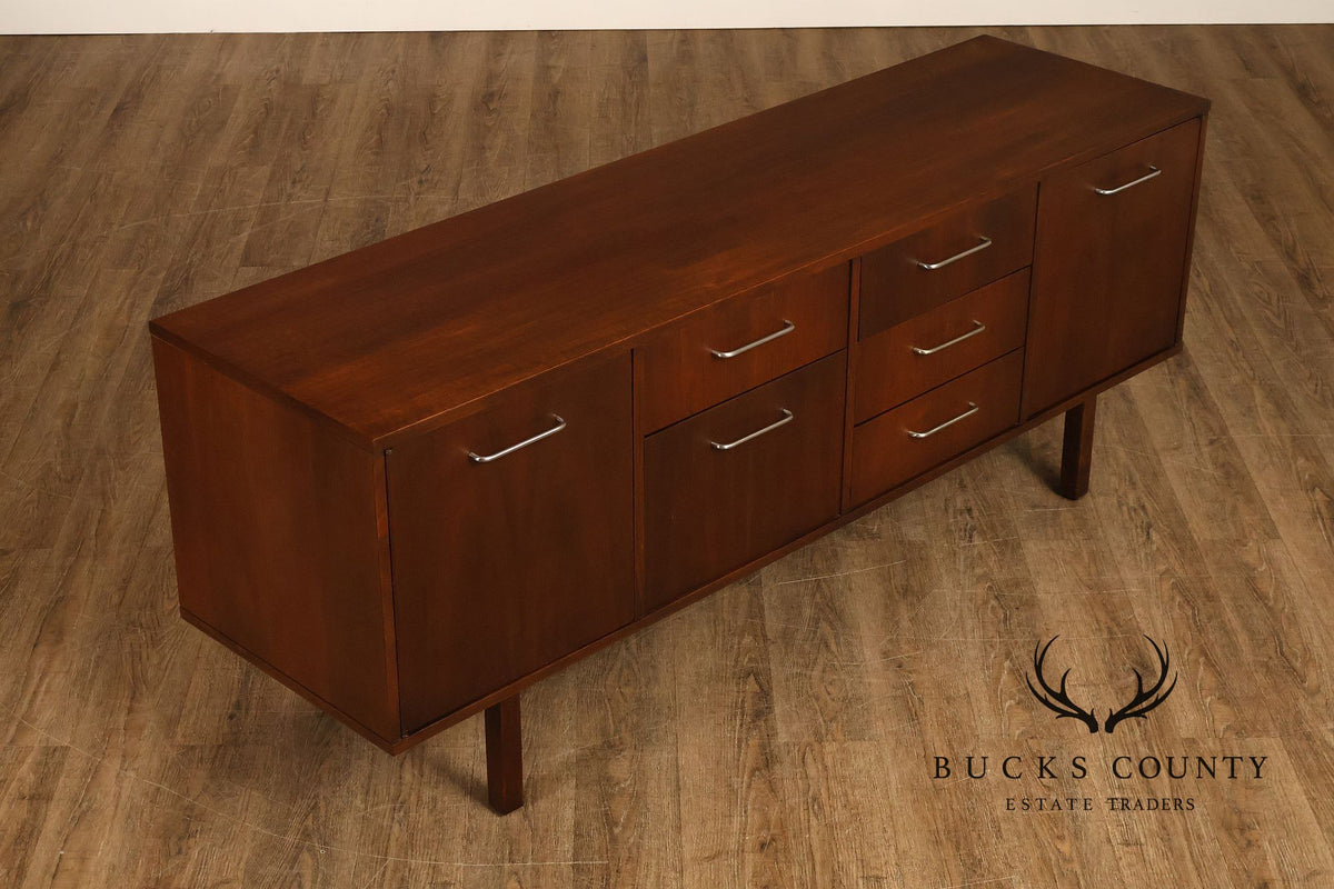 Mid Century Modern Walnut Credenza