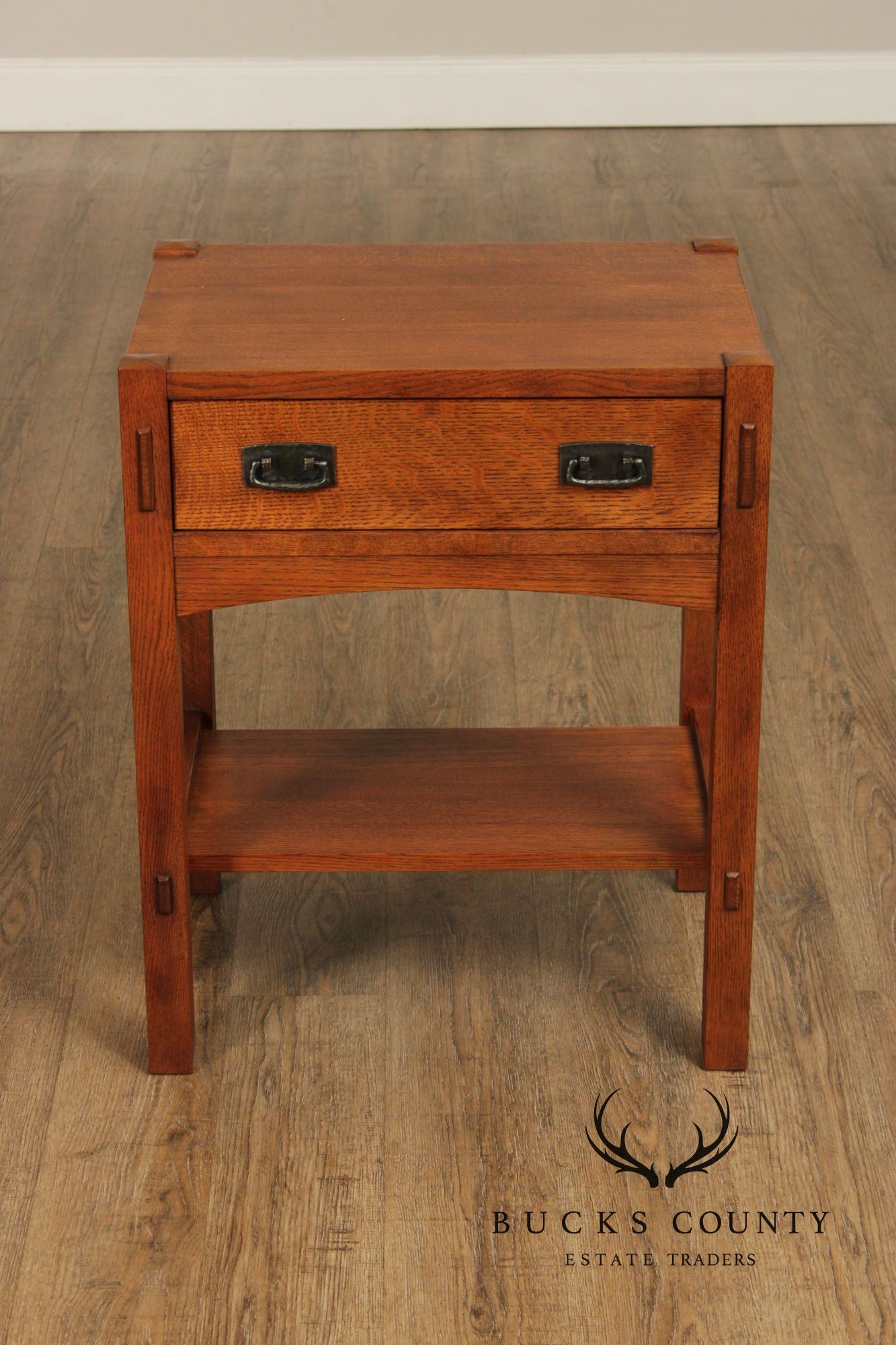 Stickley Mission Collection Oak One-Drawer Nightstand