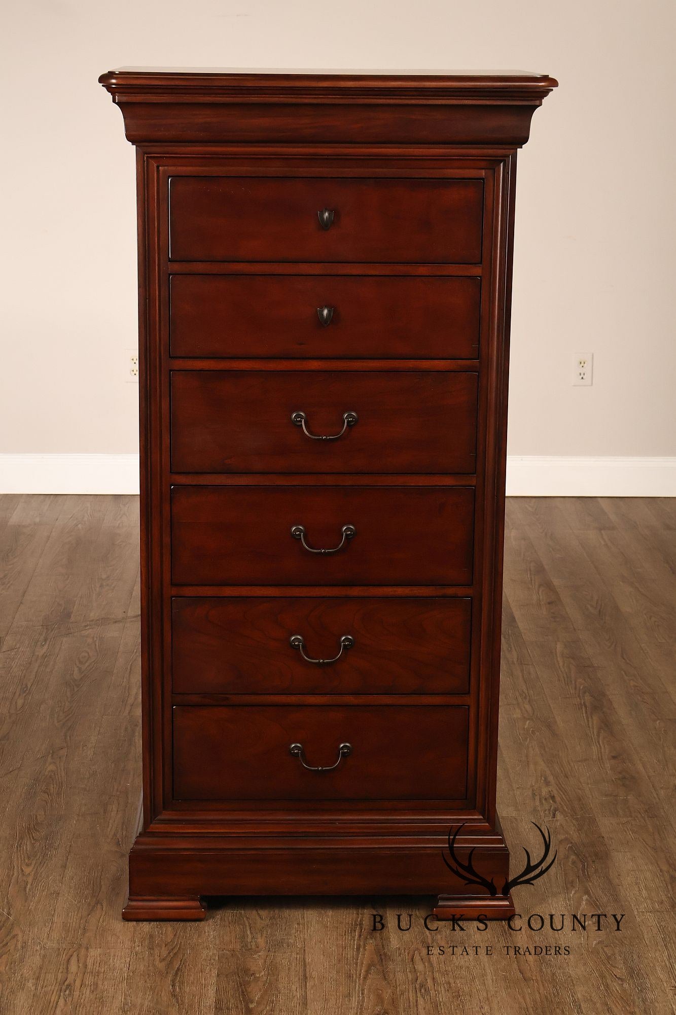 Thomasville Traditional Louis Philippe Style Cherry Lingerie Chest