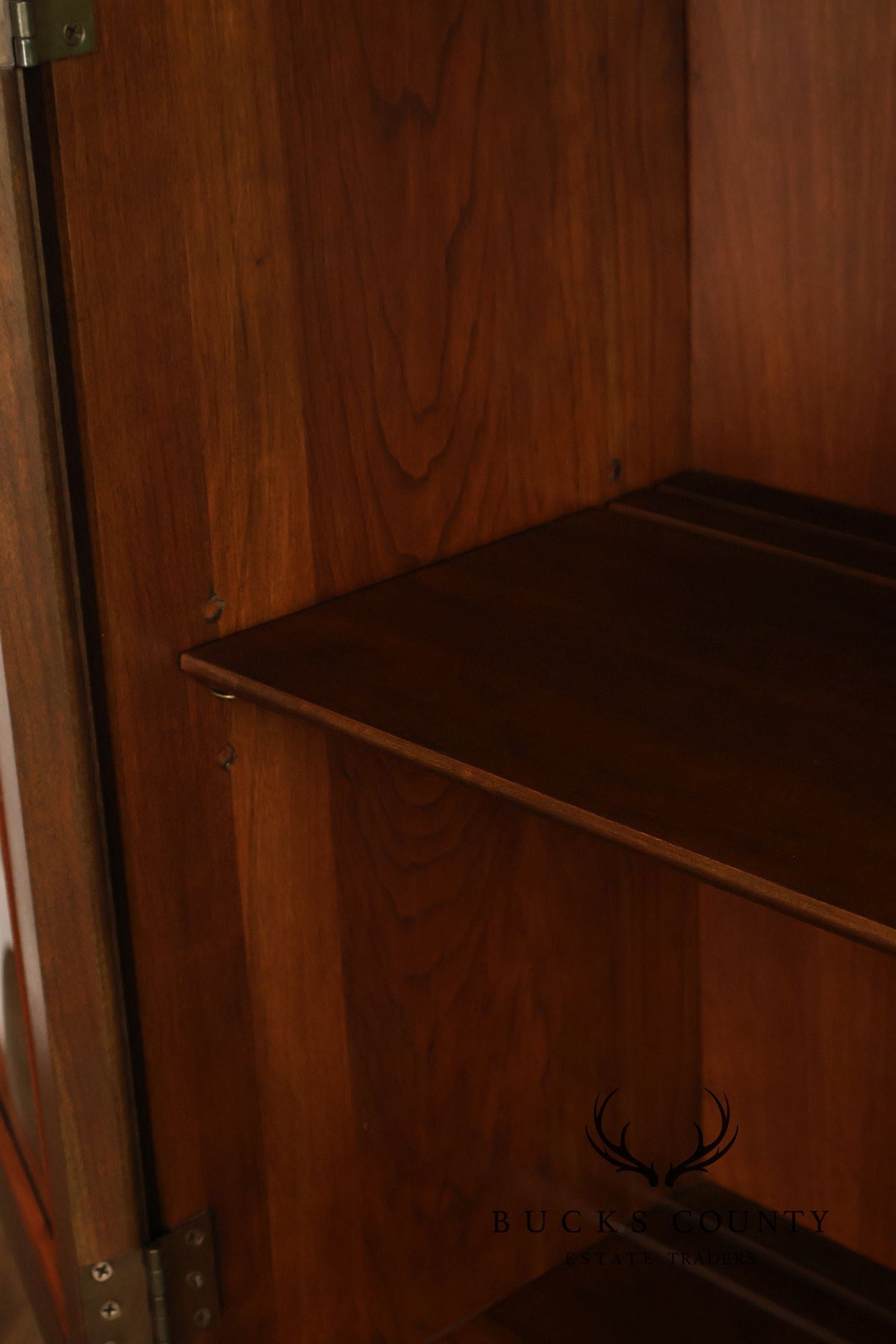 Pennsylvania House Vintage Cherry Step Back Hutch China Cabinet