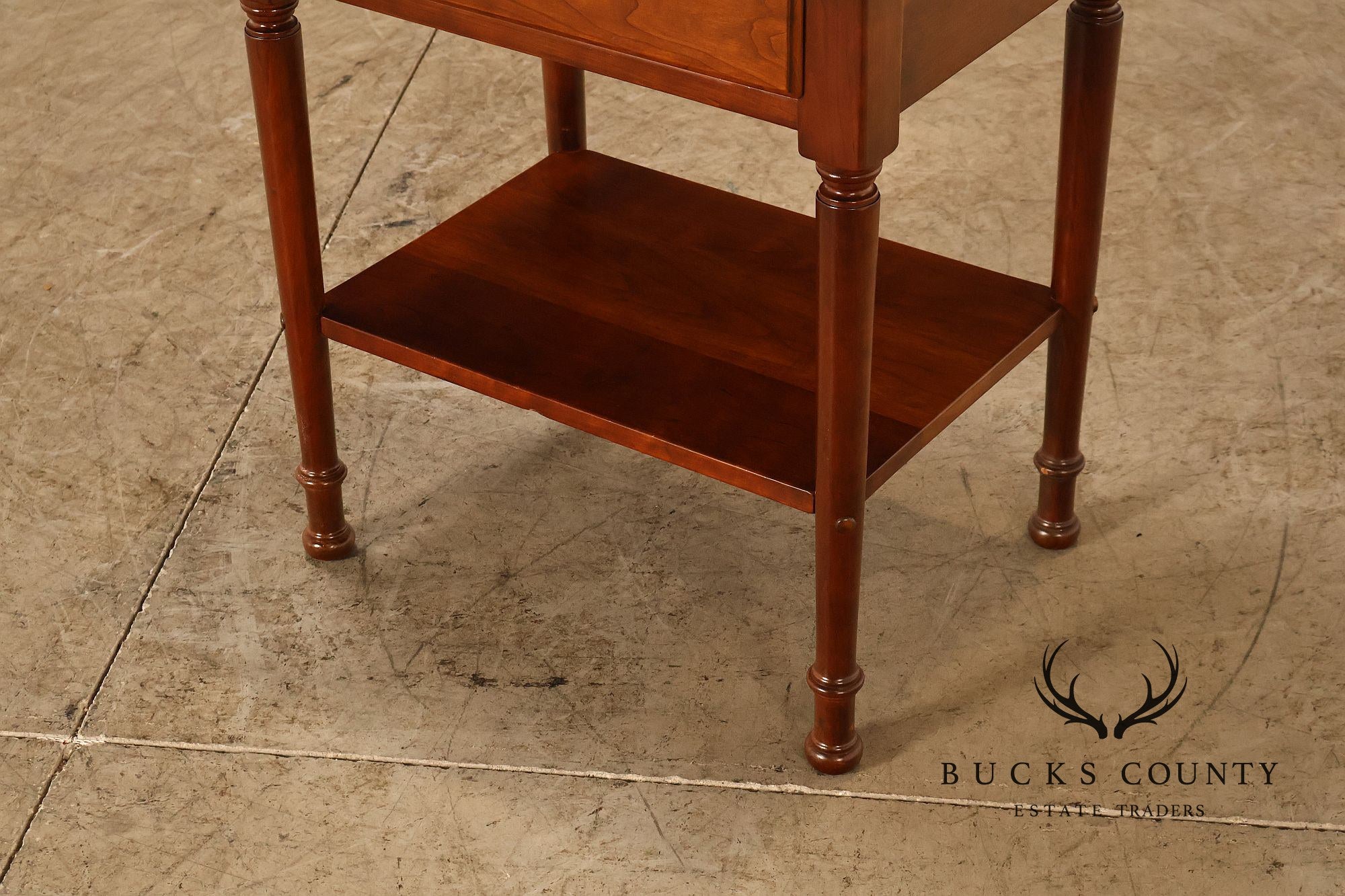 Stickley Cherry Valley Pair Of One Drawer Night Stands