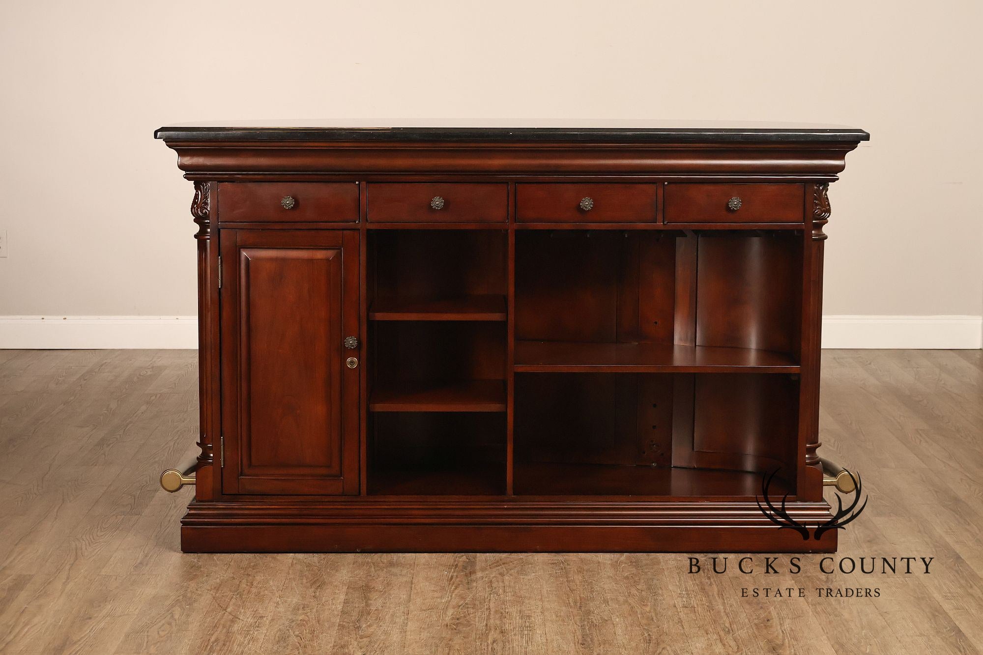 American Heritage Granite Top Dry Bar