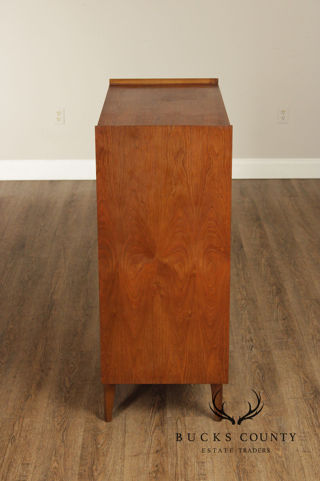 Lane 'First Edition' Mid Century Modern Walnut Tall Chest