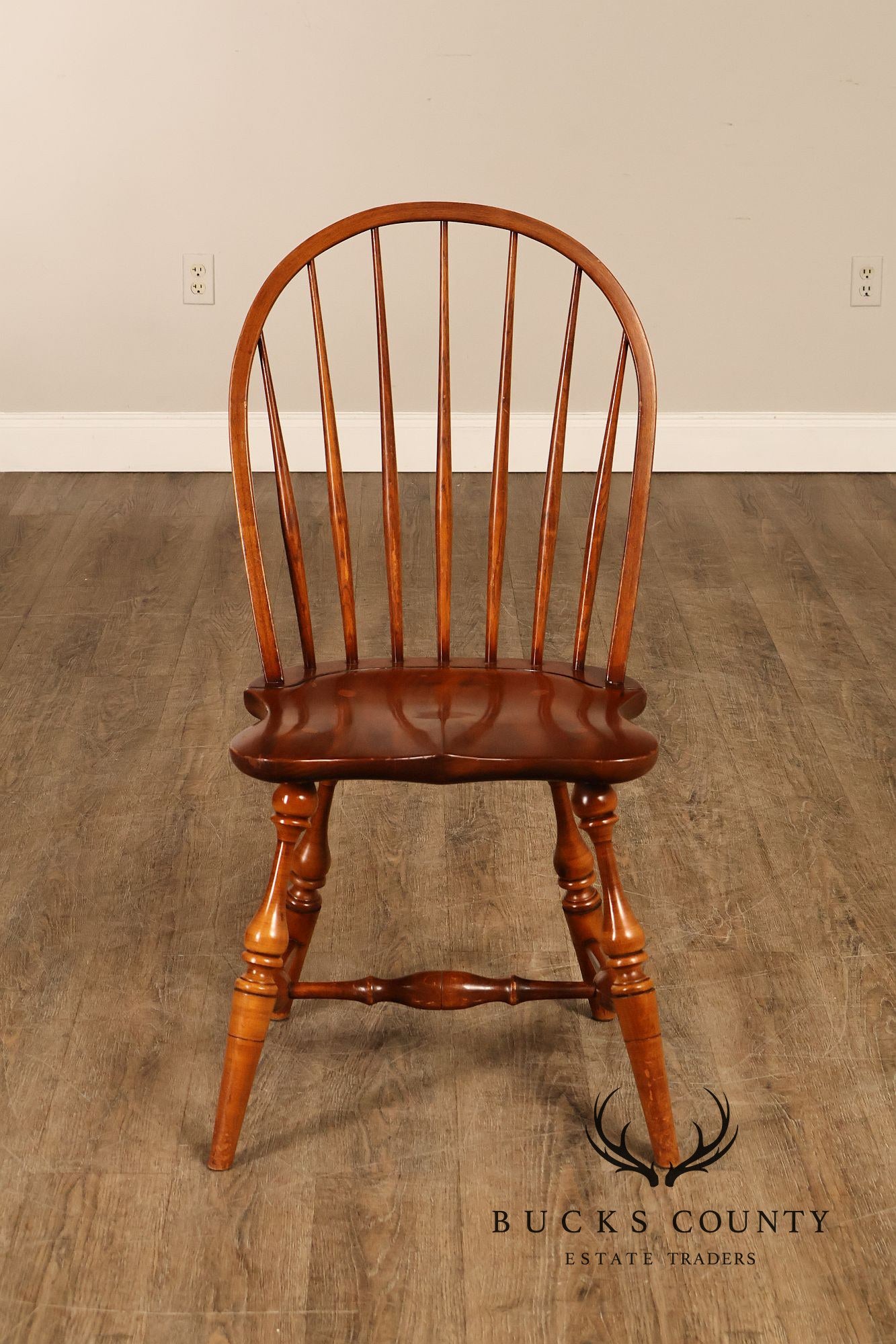 Frederick Duckloe Set of Four Windsor Dining Chairs