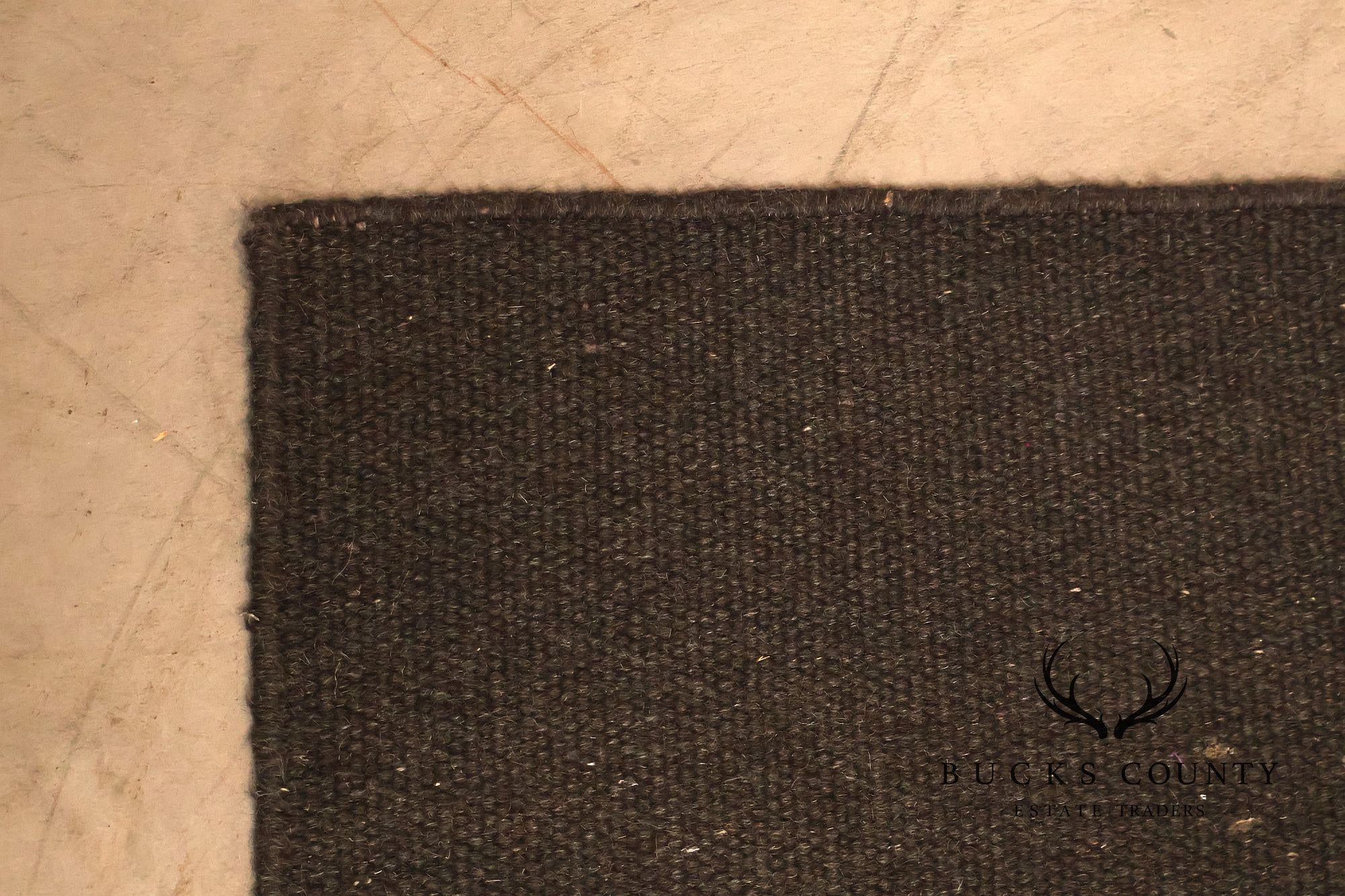 Calligaris Objects Contemporary Wool Color Block Area Rug, 6 x 10