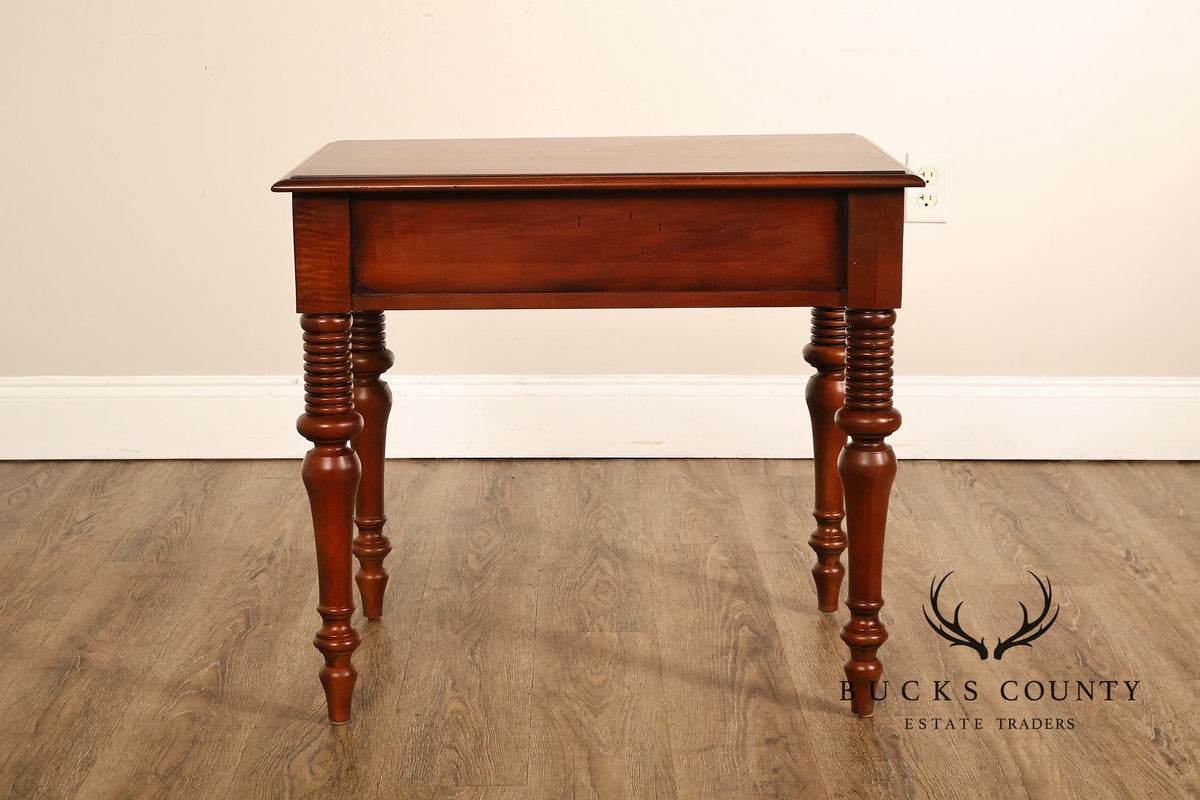 Ethan Allen British Classics Maple And Birch One Drawer End Table