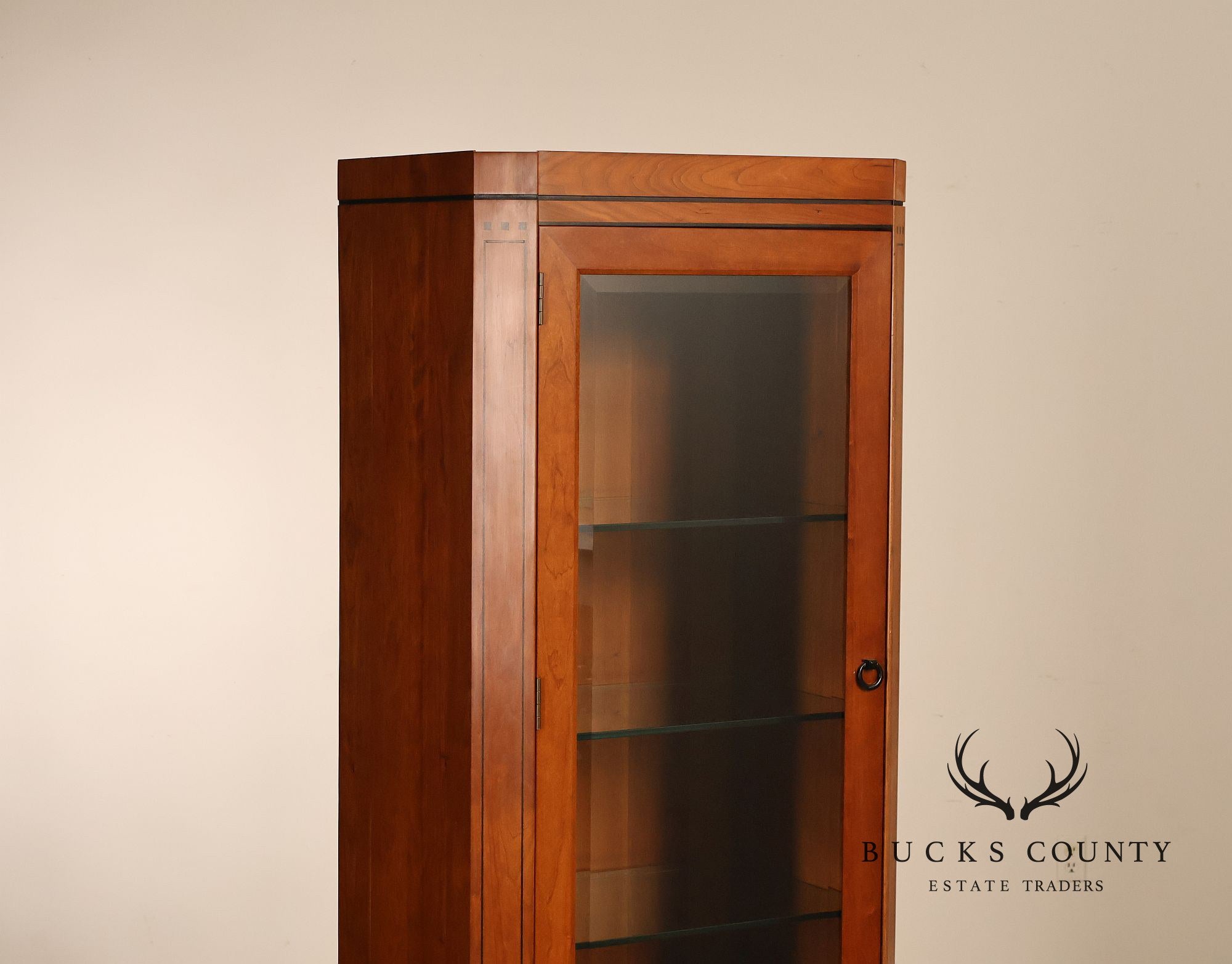 Stickley 21st Century Collection Cherry Curio Display Cabinet