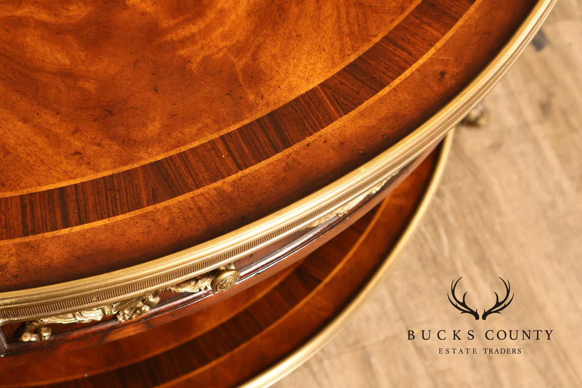 Theodore Alexander 'Capital' Mahogany Coffee Table