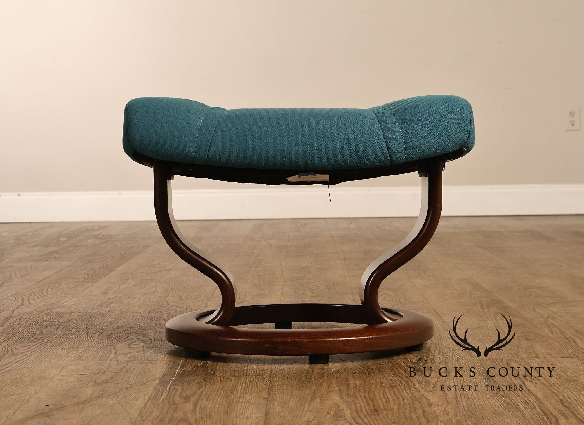 Ekornes Stressless Reclining Wing Chair and Ottoman