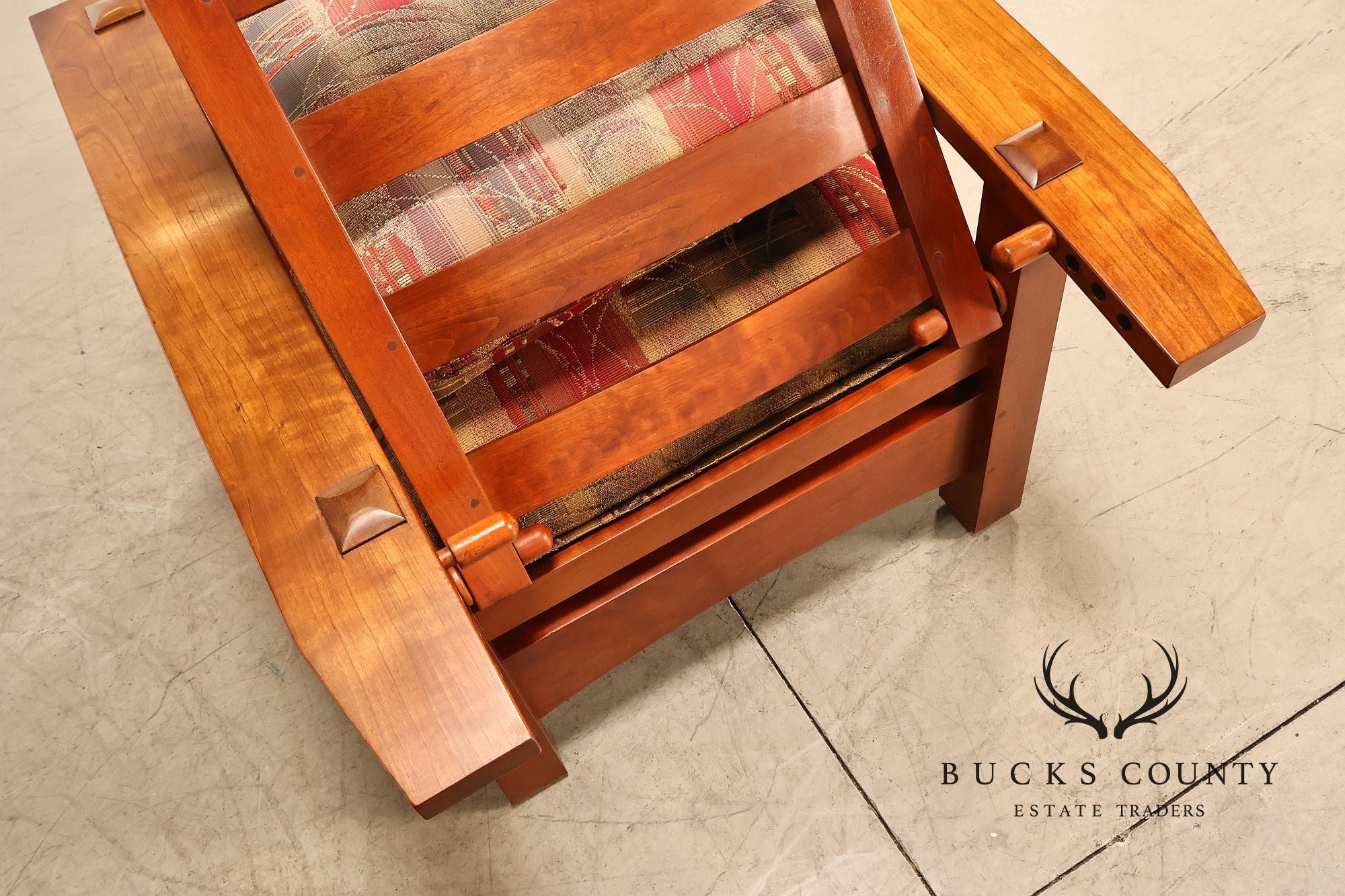 Stickley Mission Collection Cherry "Gus" Morris Chair