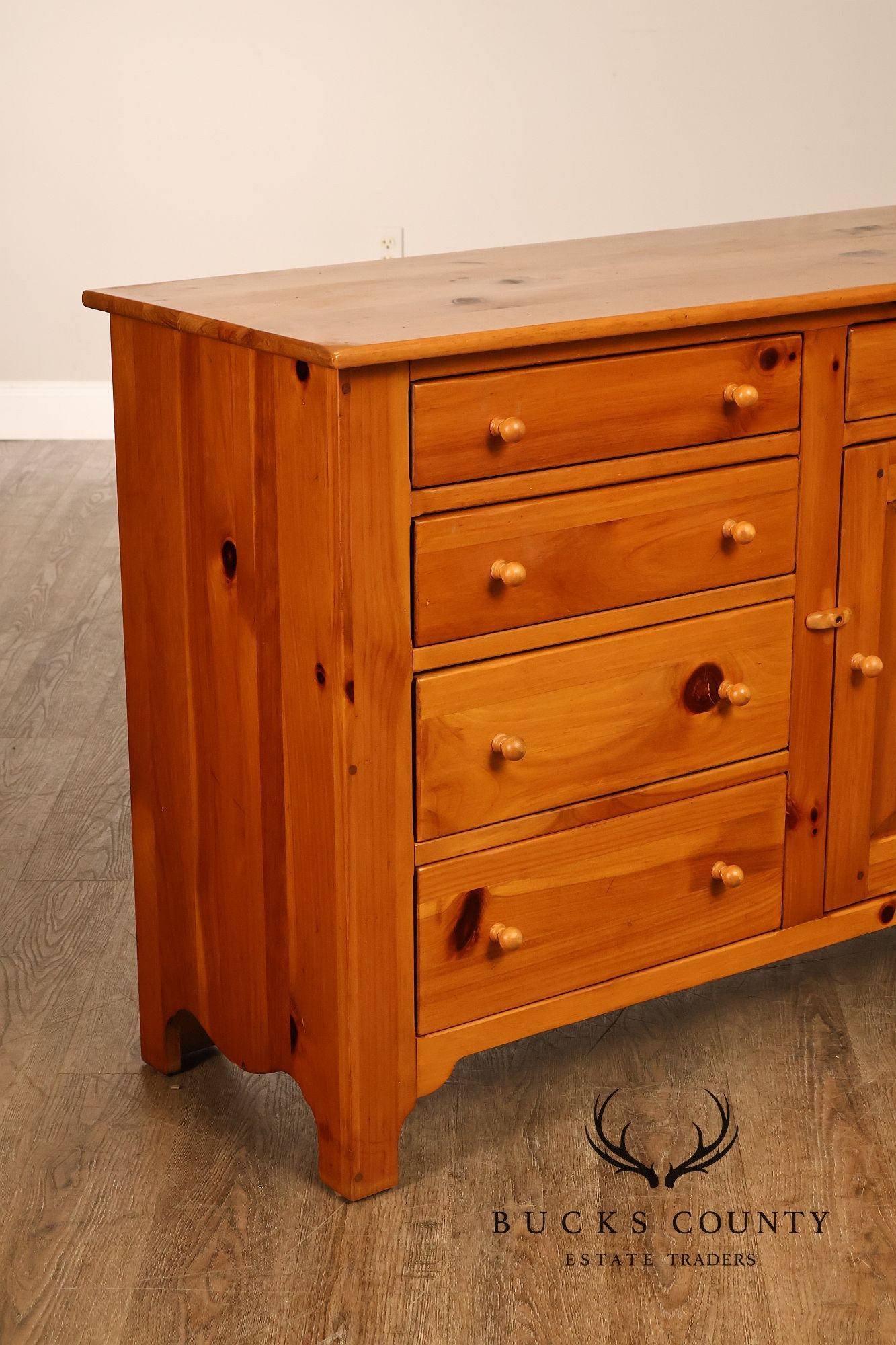 Ethan Allen Country Craftsman Pine Dresser