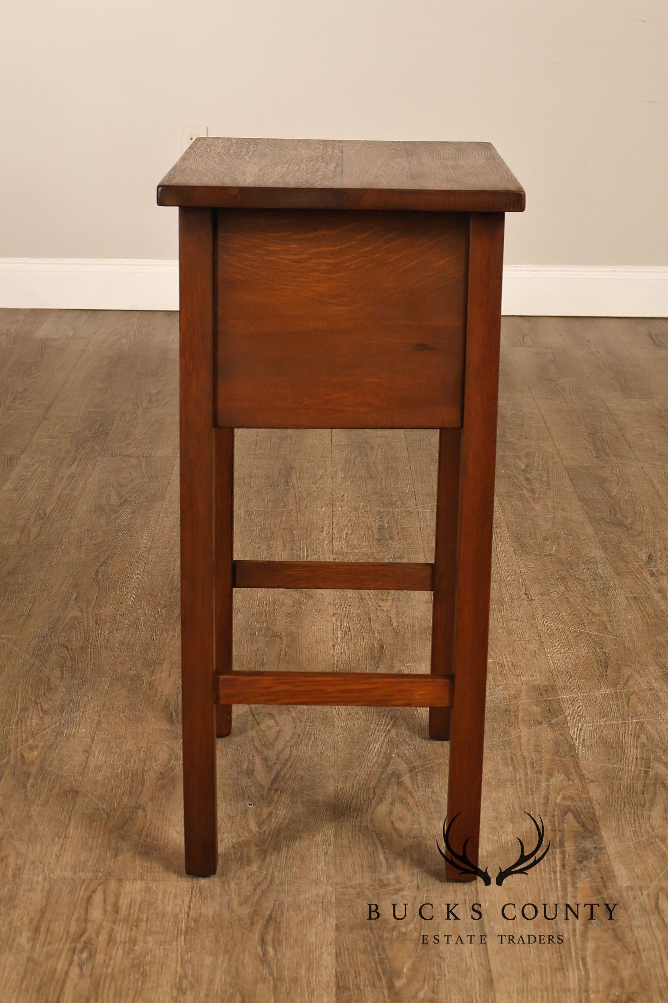 L & JG Stickley Antique Mission Oak Nightstand #642