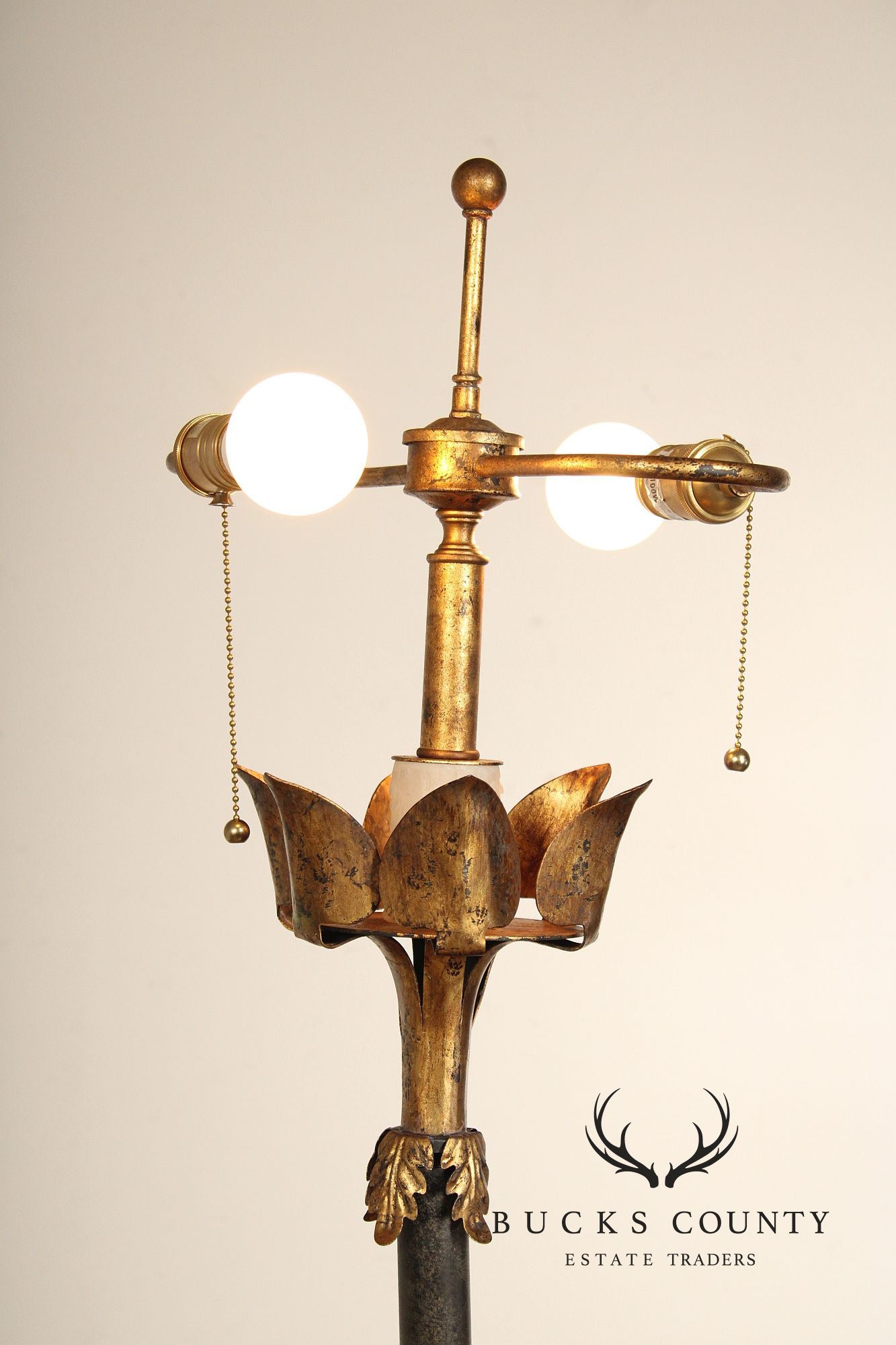 Aidan Gray 'Marshal' Forged Iron Floor Lamp