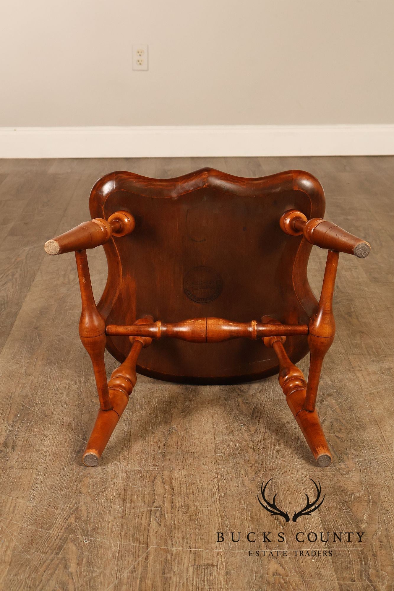 Frederick Duckloe Set of Four Windsor Dining Chairs