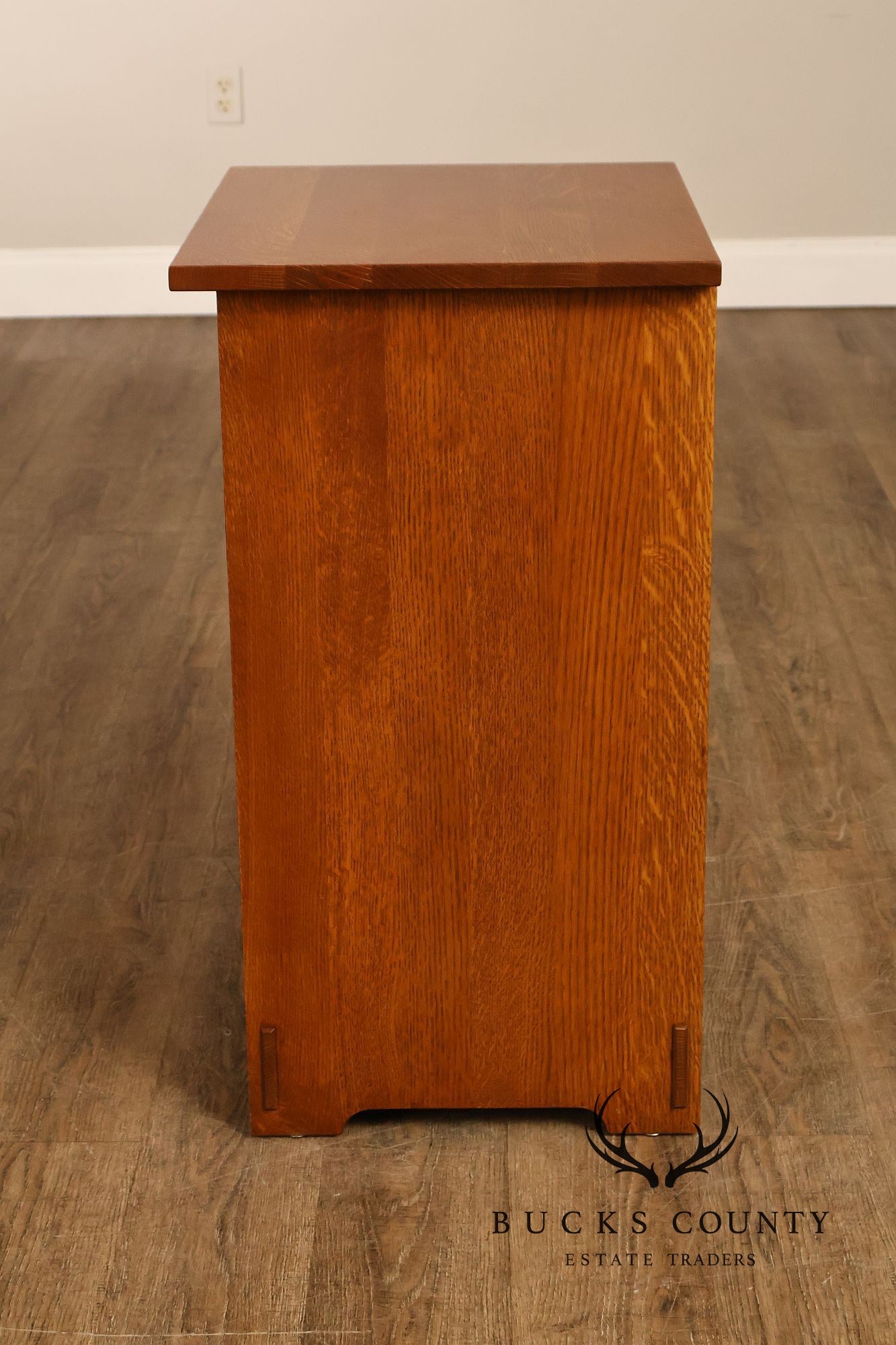 Stickley Mission Oak Harvey Ellis Inlaid Nightstand