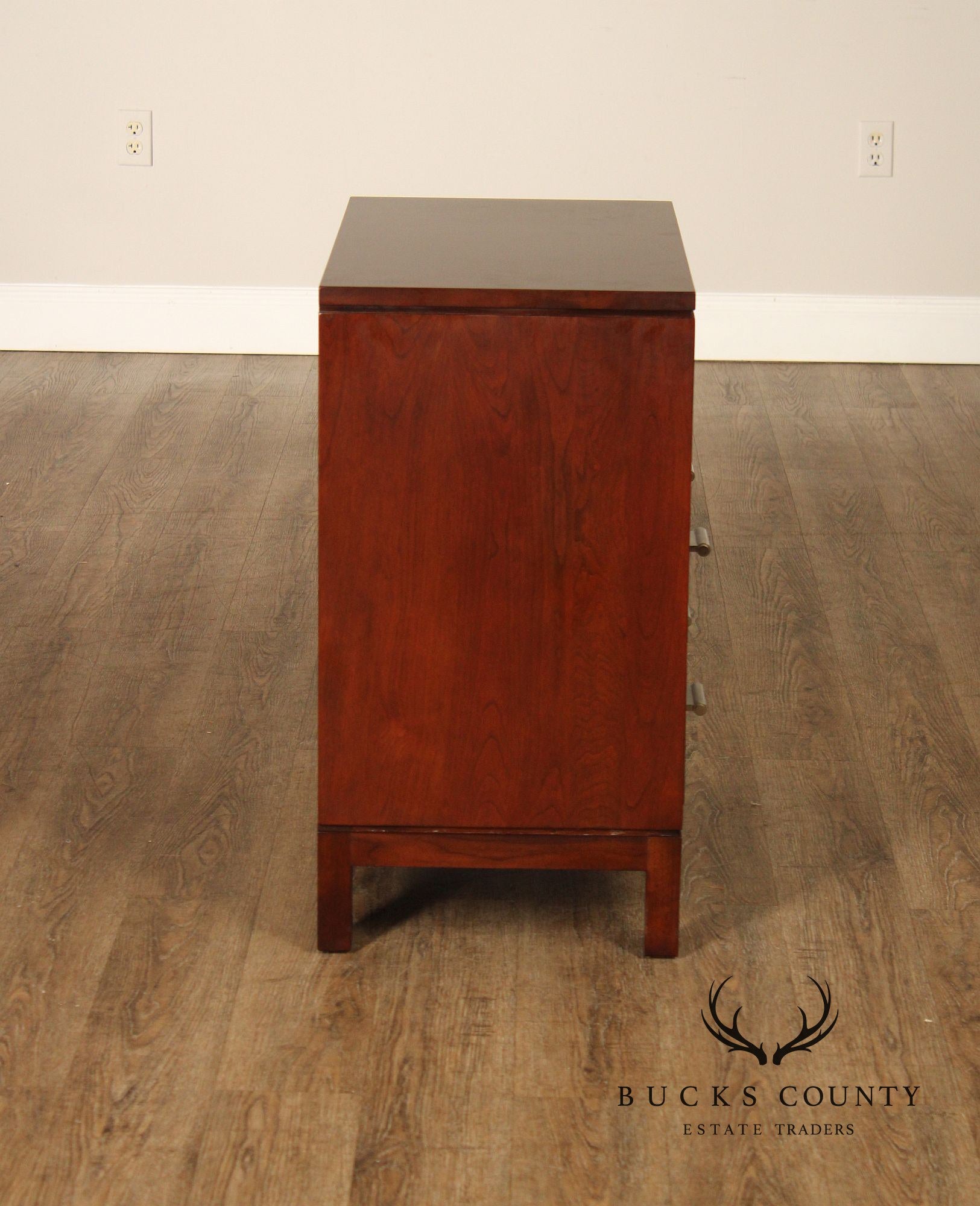 Pair Of Stickley Metropolitan Collection Cherry Nightstands