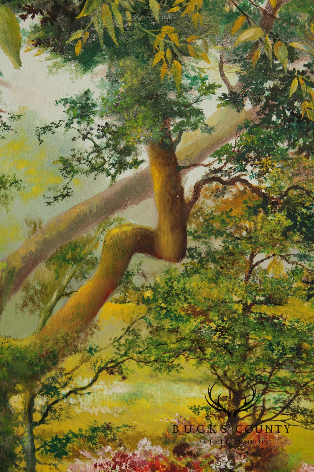 Charles T. Perry Oil Painting, Sibling Portrait