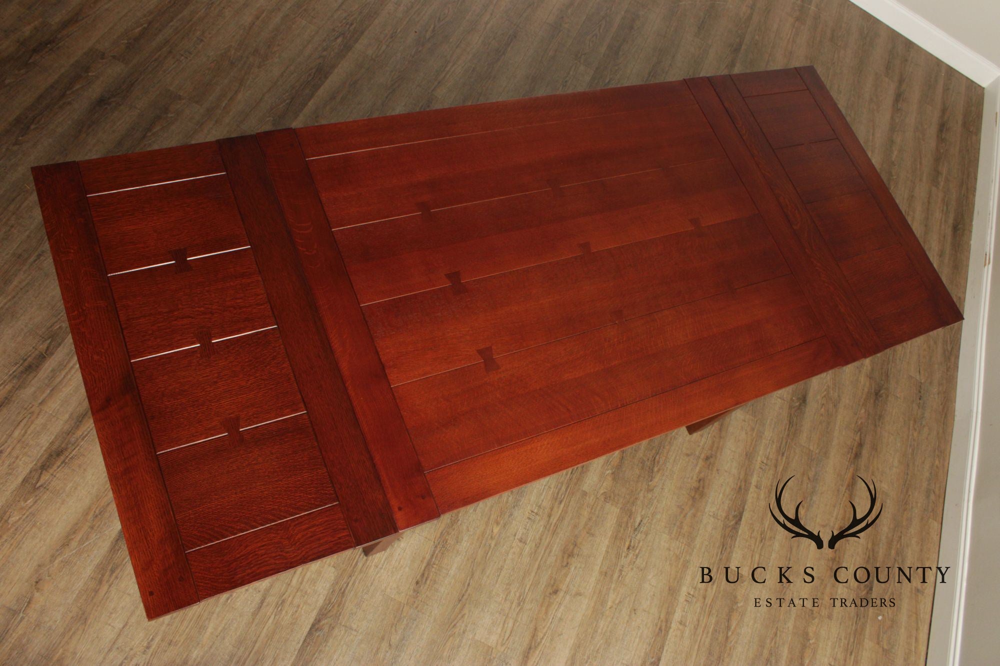 Stickley Mission Collection Oak Extendable Dining Table