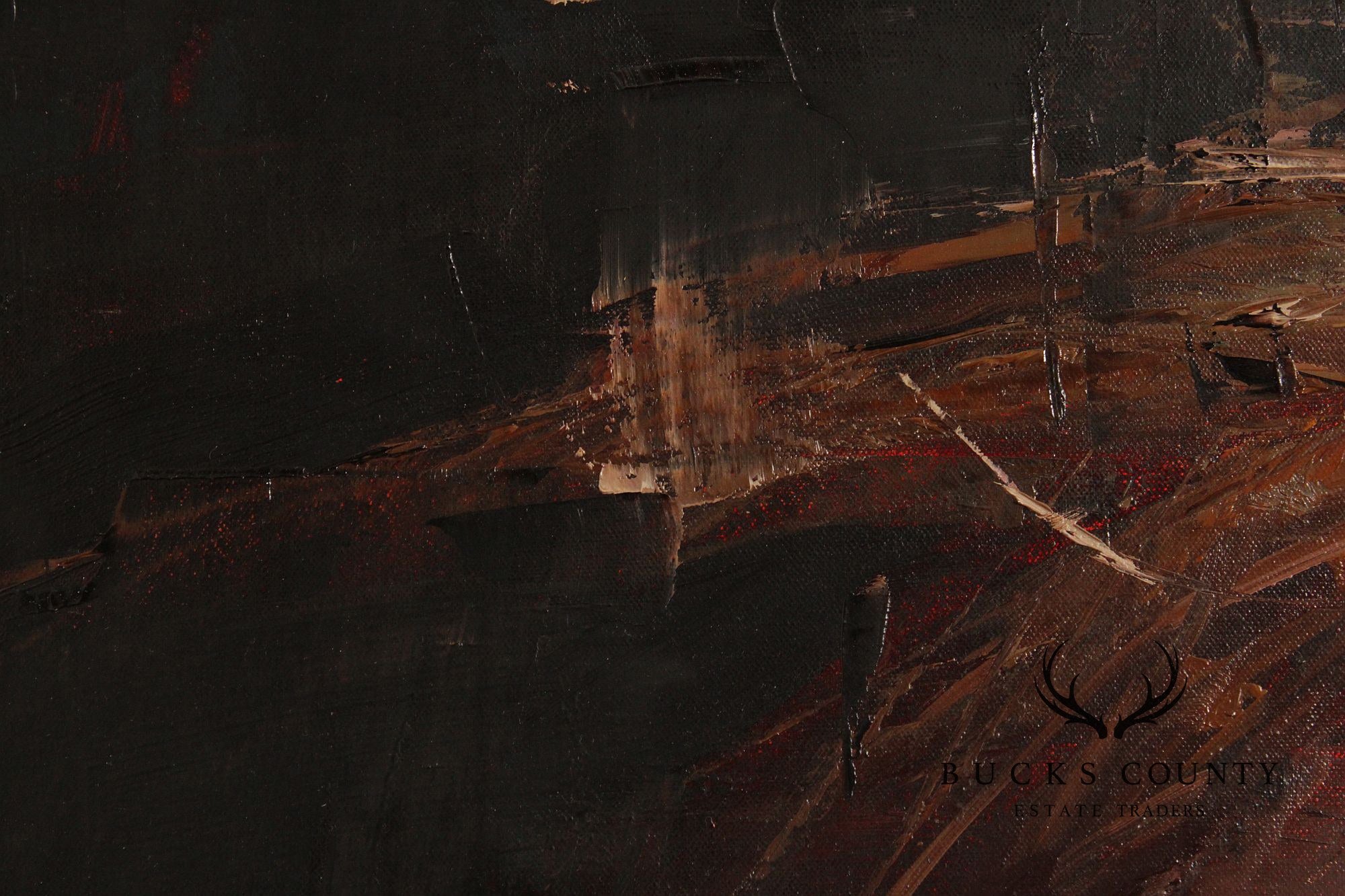 Aron Belka Oil on Canvas, 'Self Portrait'