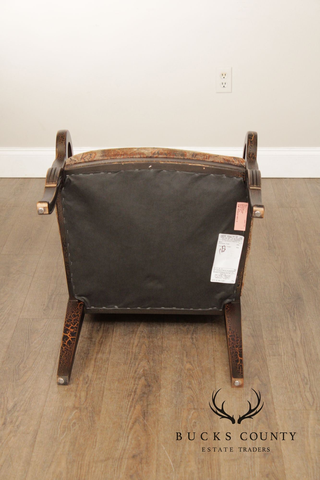 Sam Moore French Empire Style Pair of Armchairs