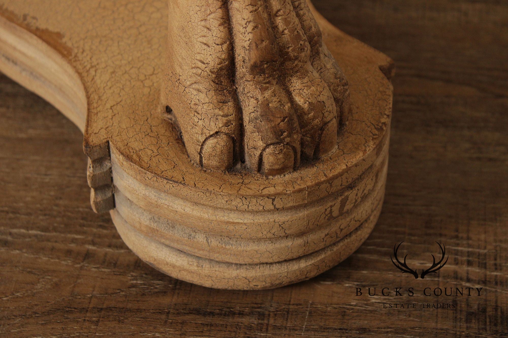 Italian Neoclassical Style Round Marble Top Side Table