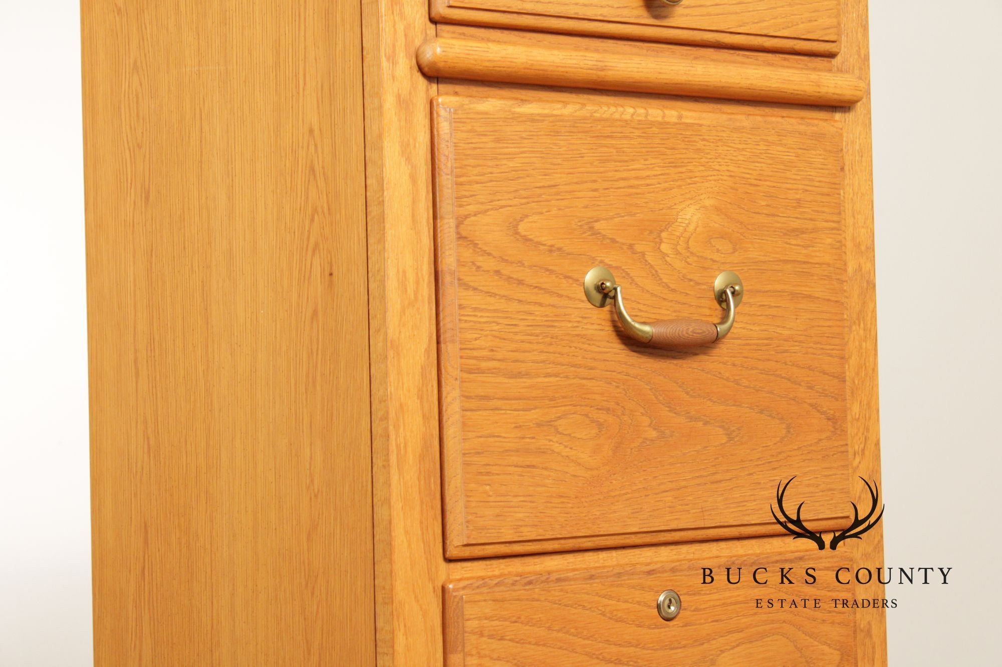 Lexington Pair of Oak File Cabinets