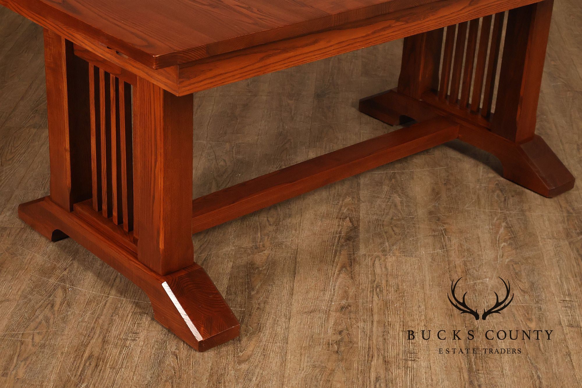 Nichols And Stone Mission Style Oak Dining Table