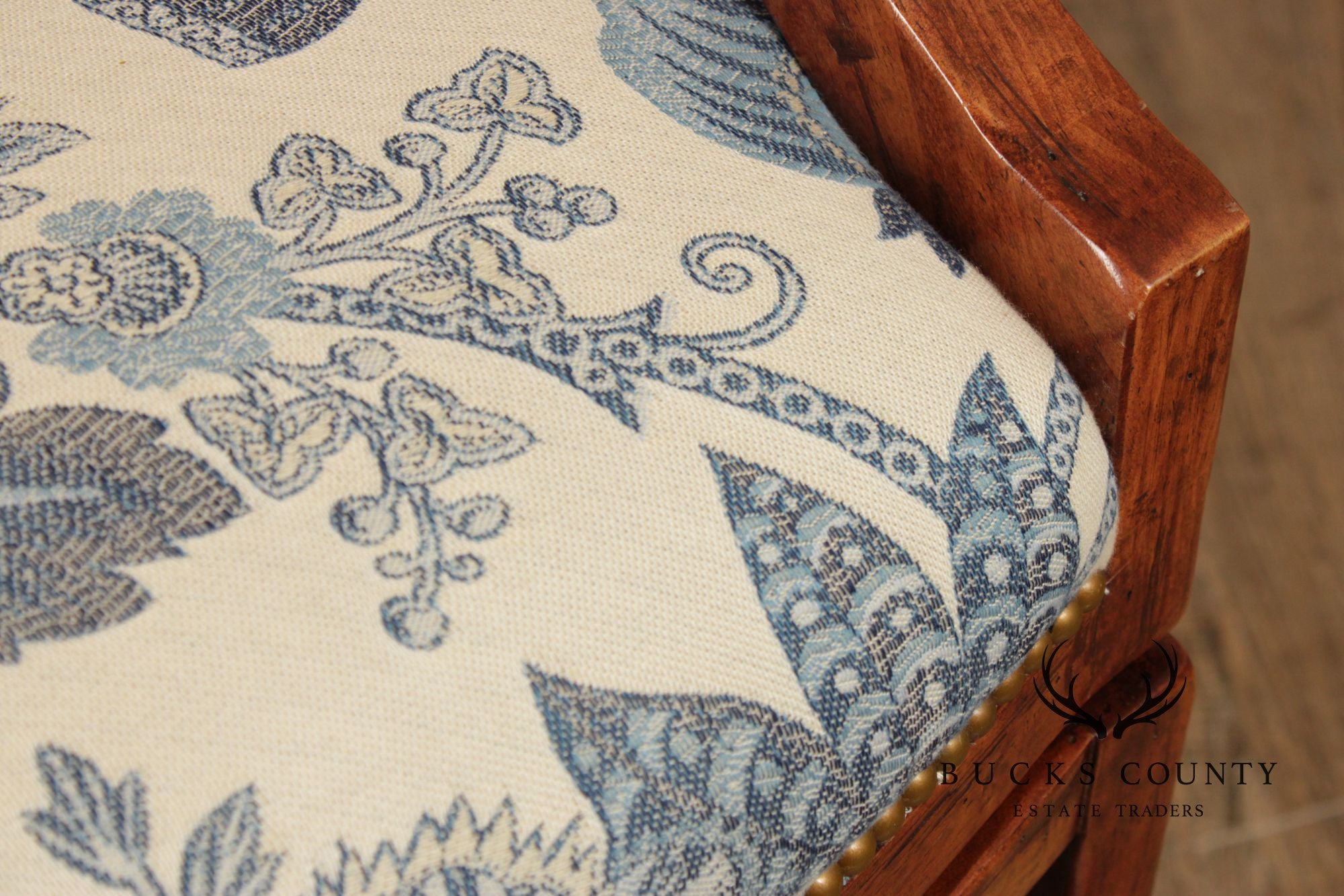 Bausman & Co. Rustic Style Pair of Swivel Barstools