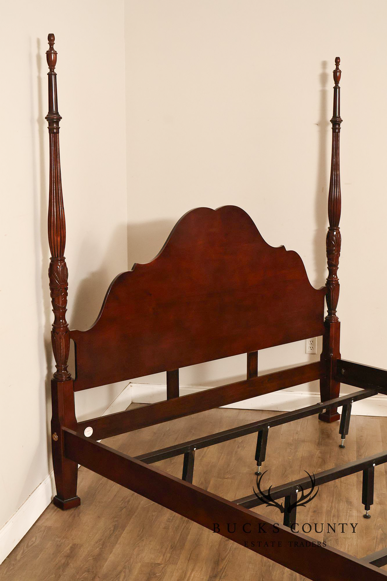 Century Furniture King Size Cherry Poster Bed