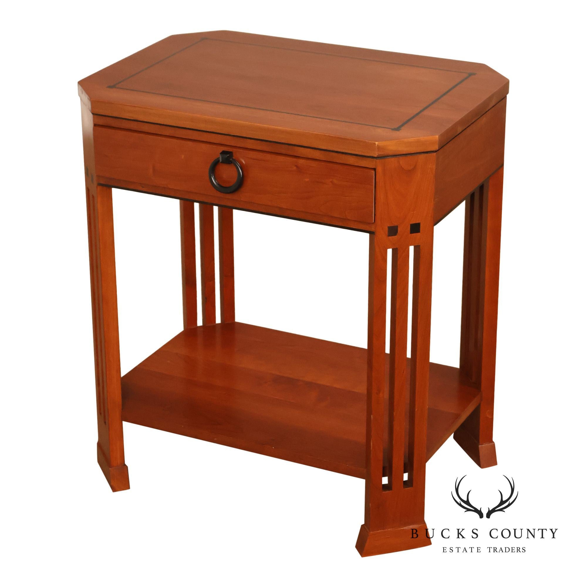 Stickley 21st Century Collection Cherry One Drawer Nightstand