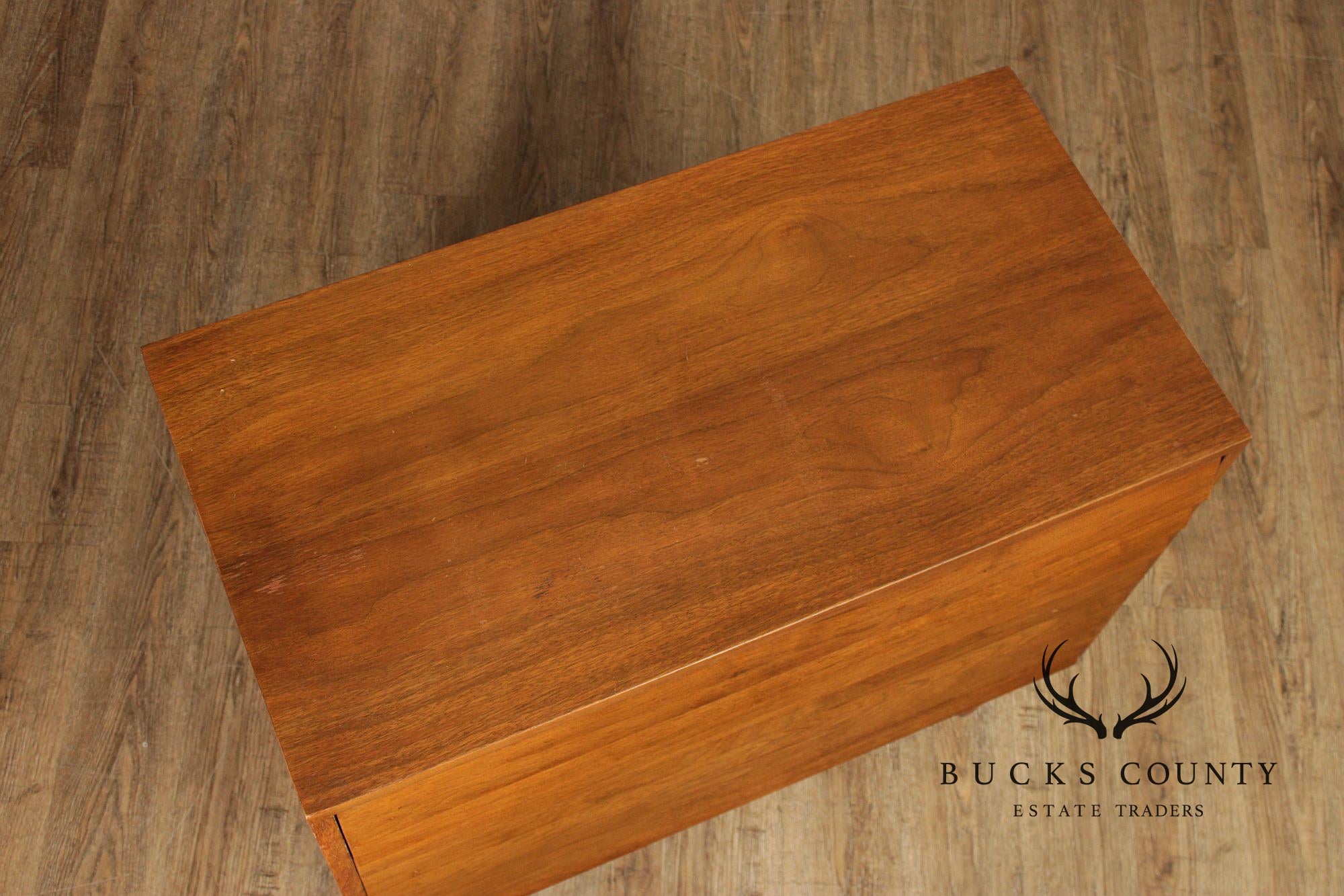 Merton Gershun For American Of Martinsville Mid-Century Modern Walnut Louvered Dresser Chest