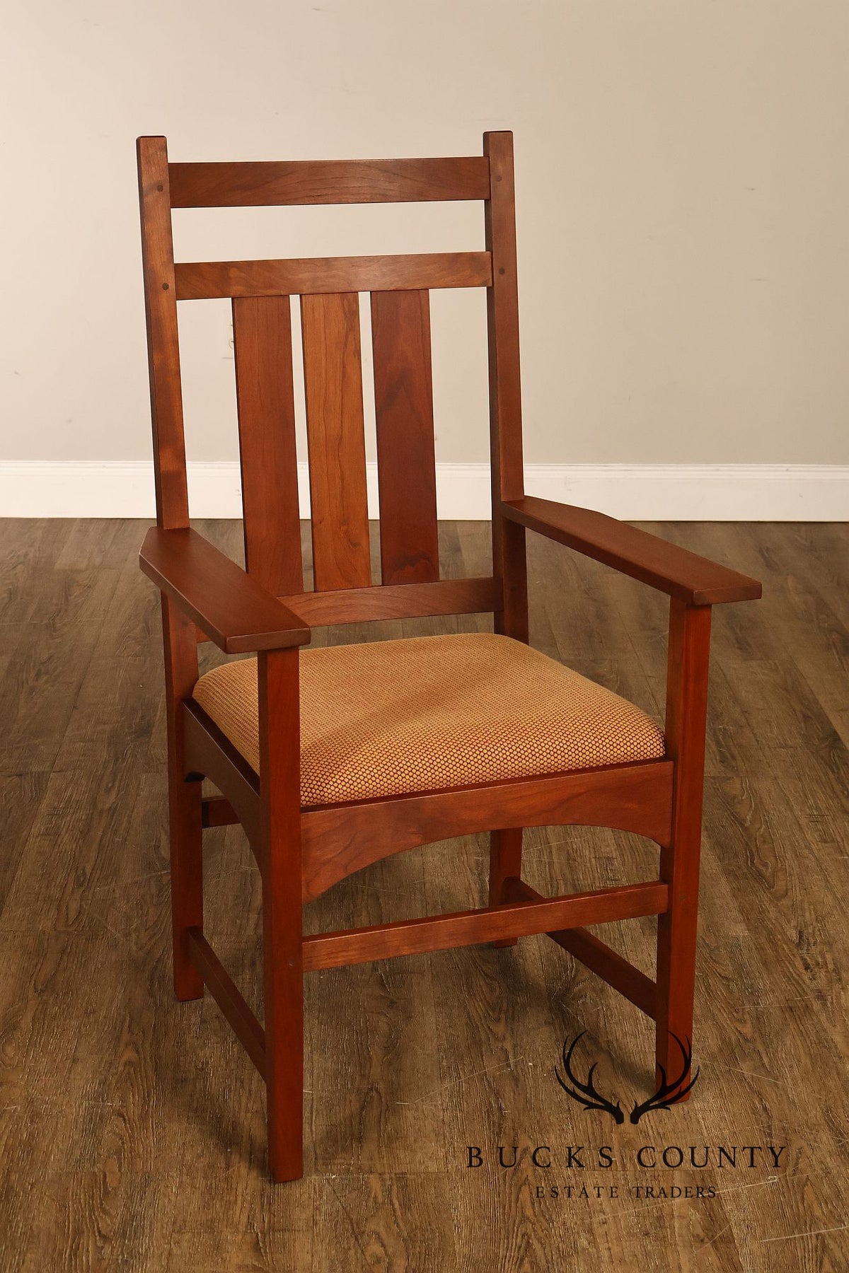 Stickley Harvey Ellis Arts And Crafts Cherry Dining Chairs Set Of Six