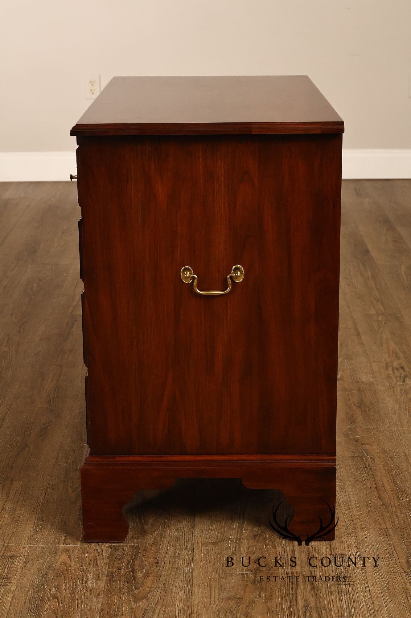 Henkel Harris Chippendale Style Cherry Bachelor's Chest