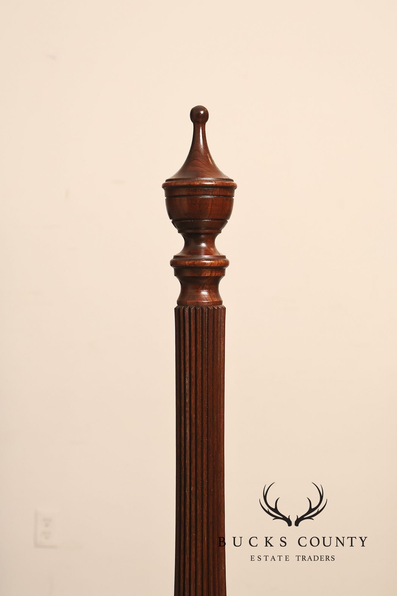 Ethan Allen 'Georgian Court' Queen Cherry Poster Bed