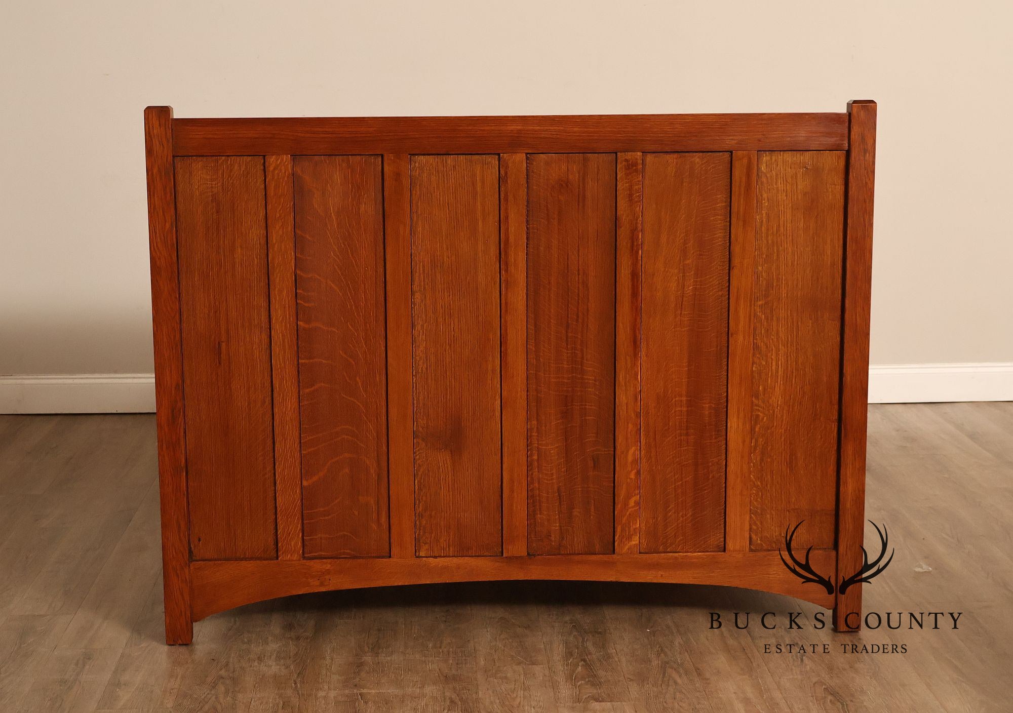 Custom Quality Mission Style Full-Size Oak Bed