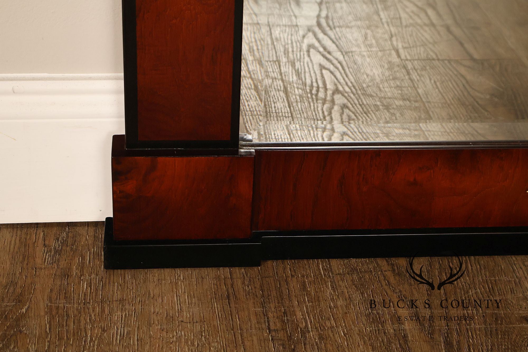 Mariner Fine Furniture Empire Style Mahogany Wall Mirror