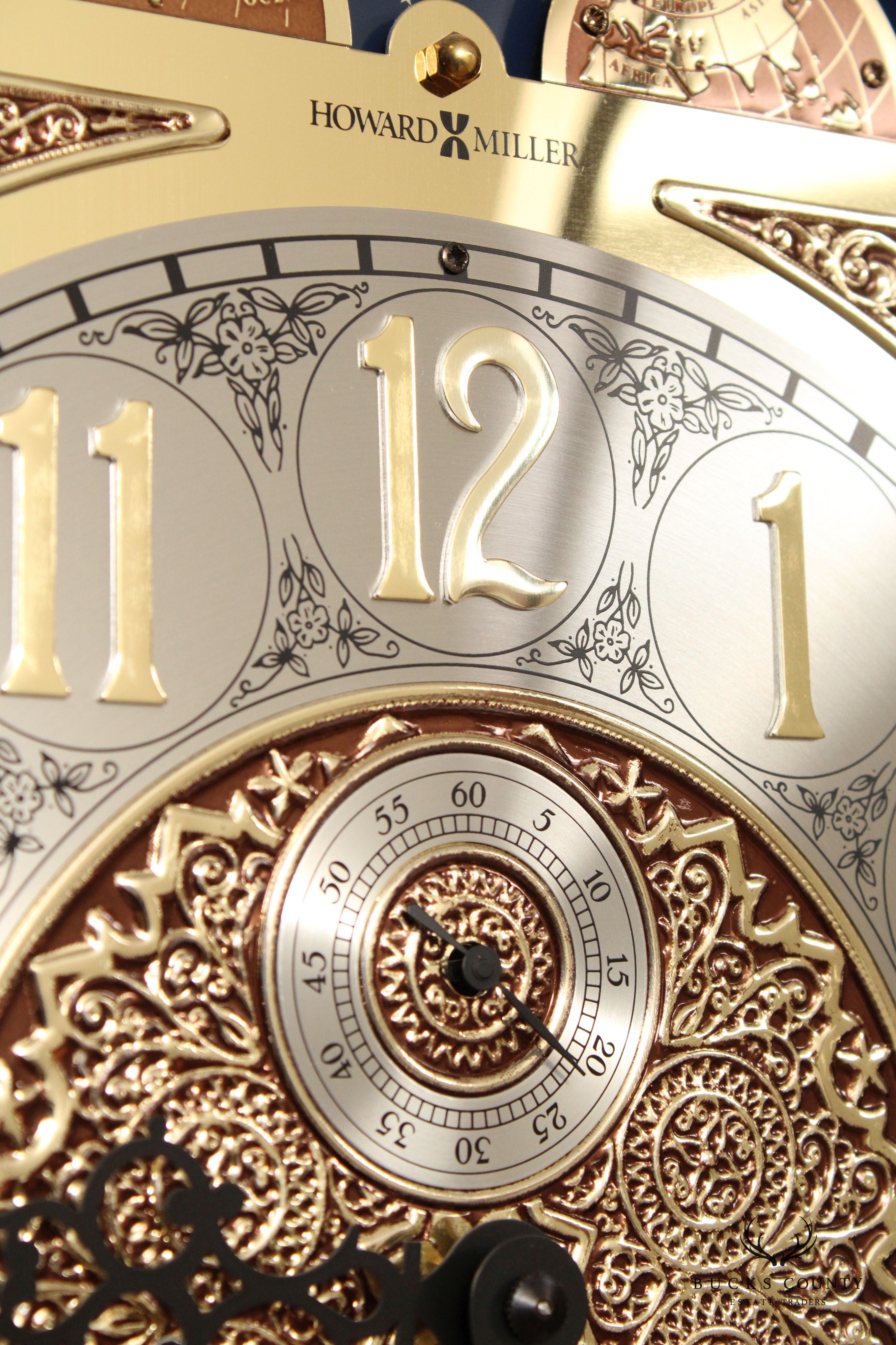 Howard Miller 'Westbourne' Mahogany Grandfather Clock