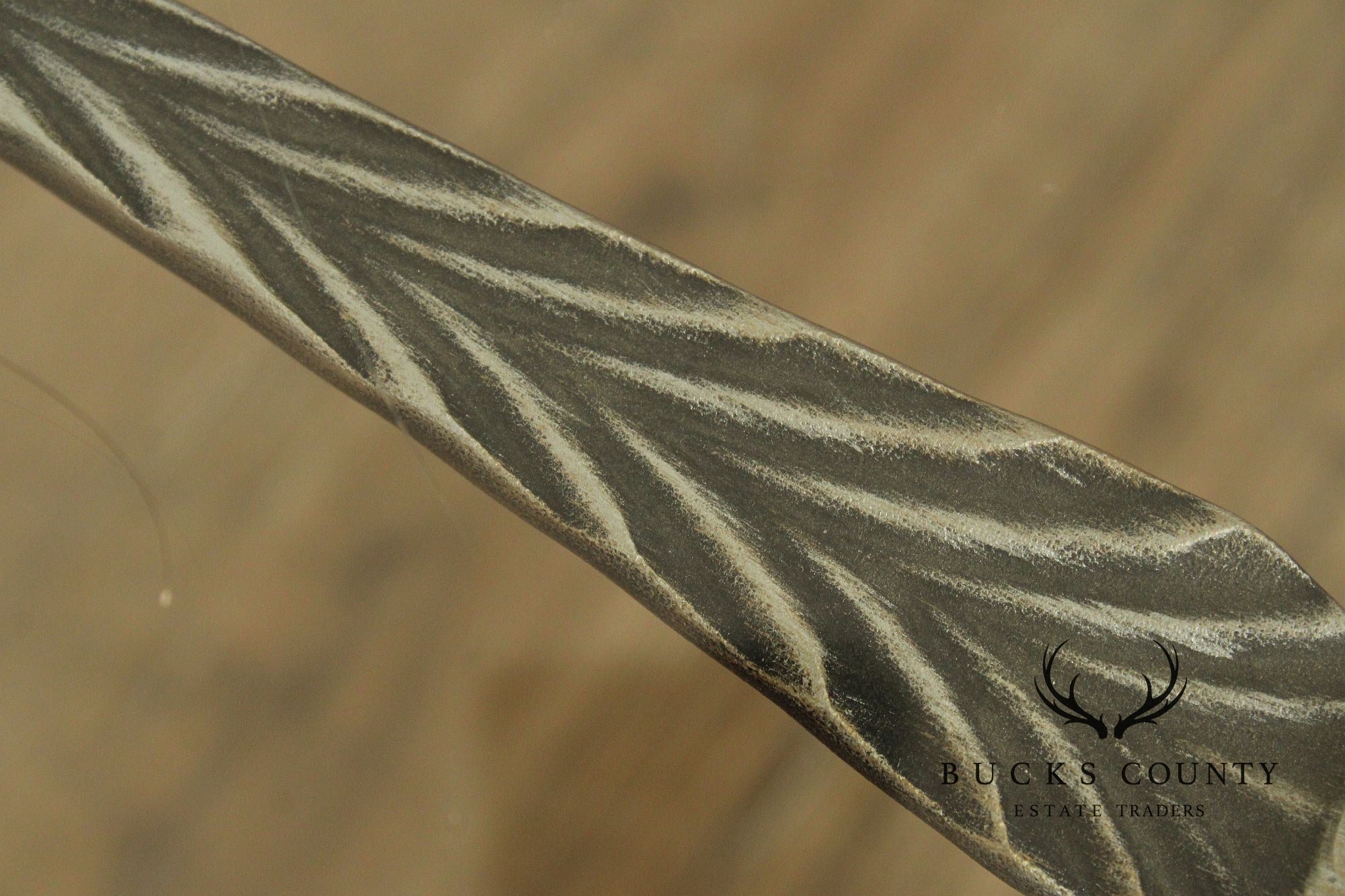 Renaissance Style Cast Iron Glass Top Coffee Table