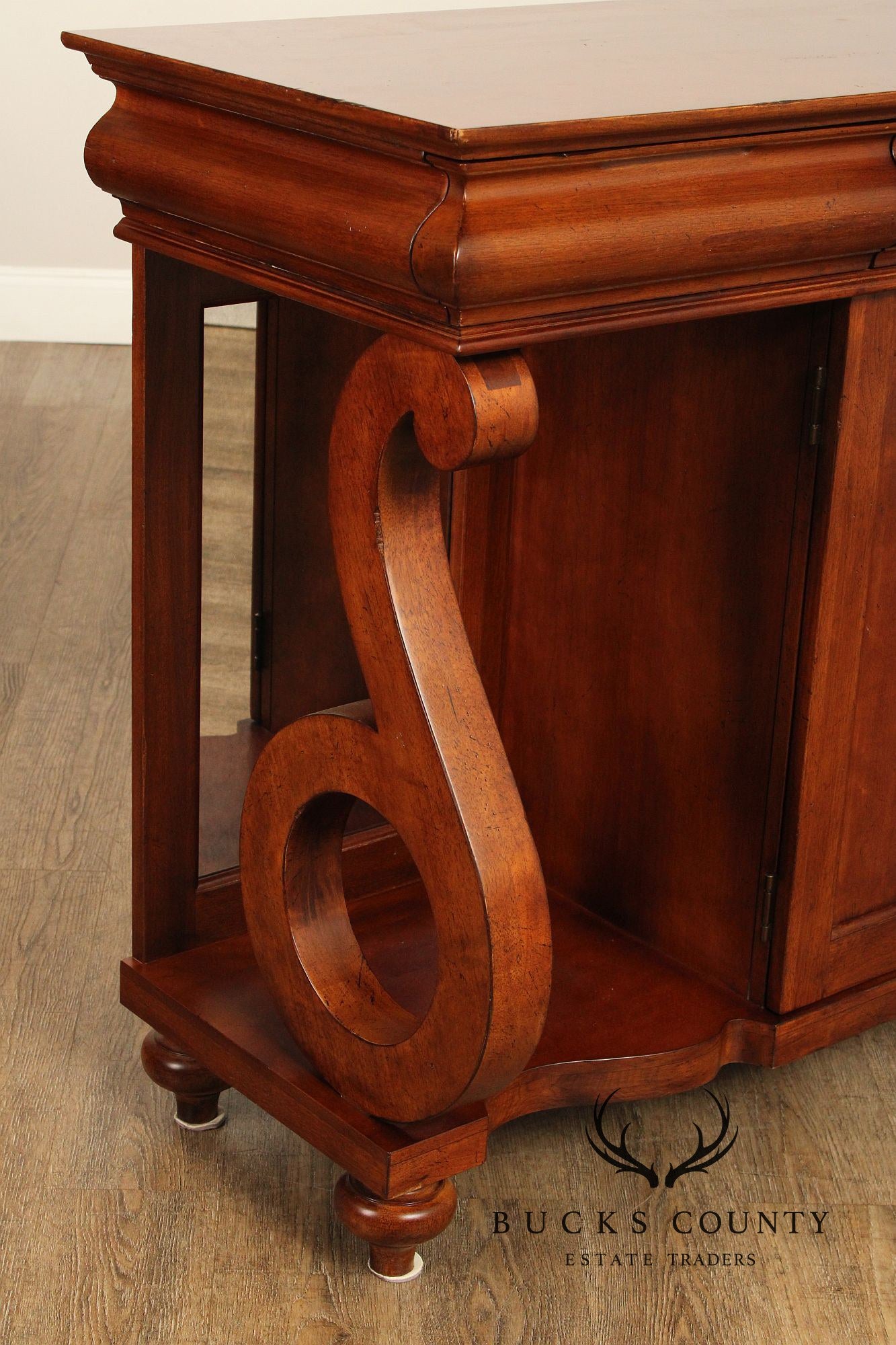 Empire Style Cherry Sideboard Cabinet