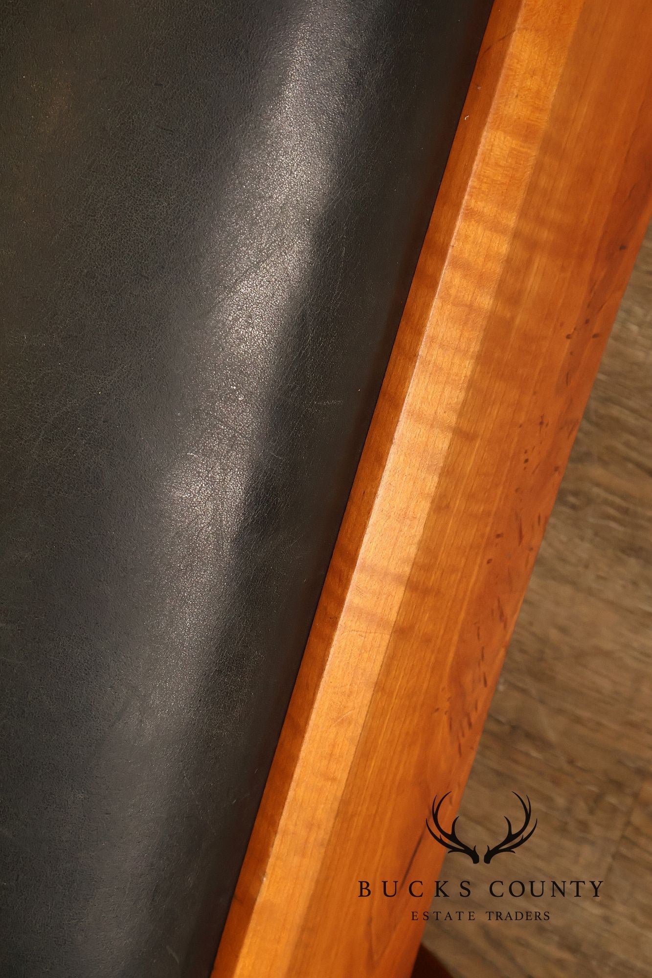 Stickley Mission Collection Cherry and Leather Rocker
