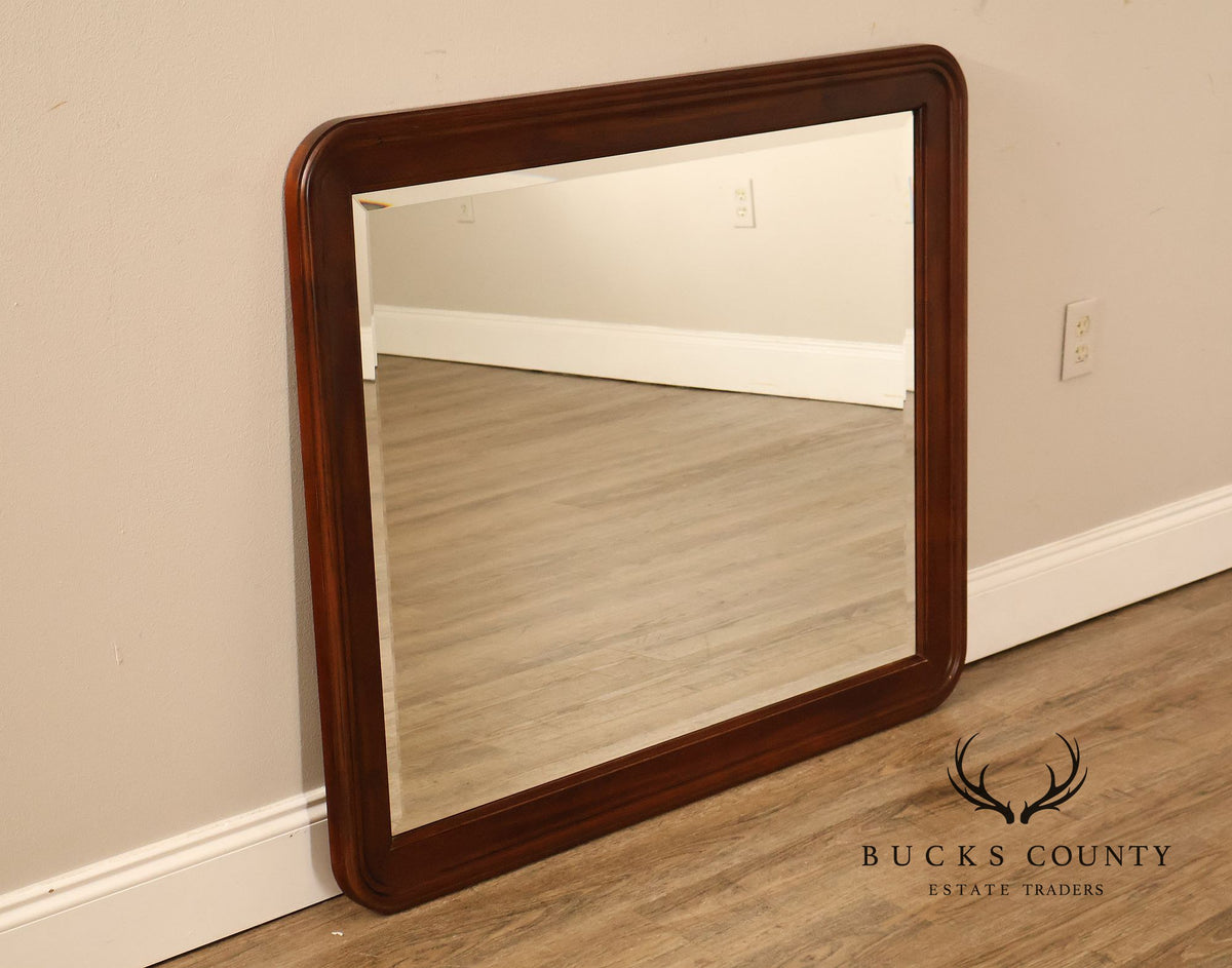 Kincaid Traditional Cherry Frame Wall Mirror