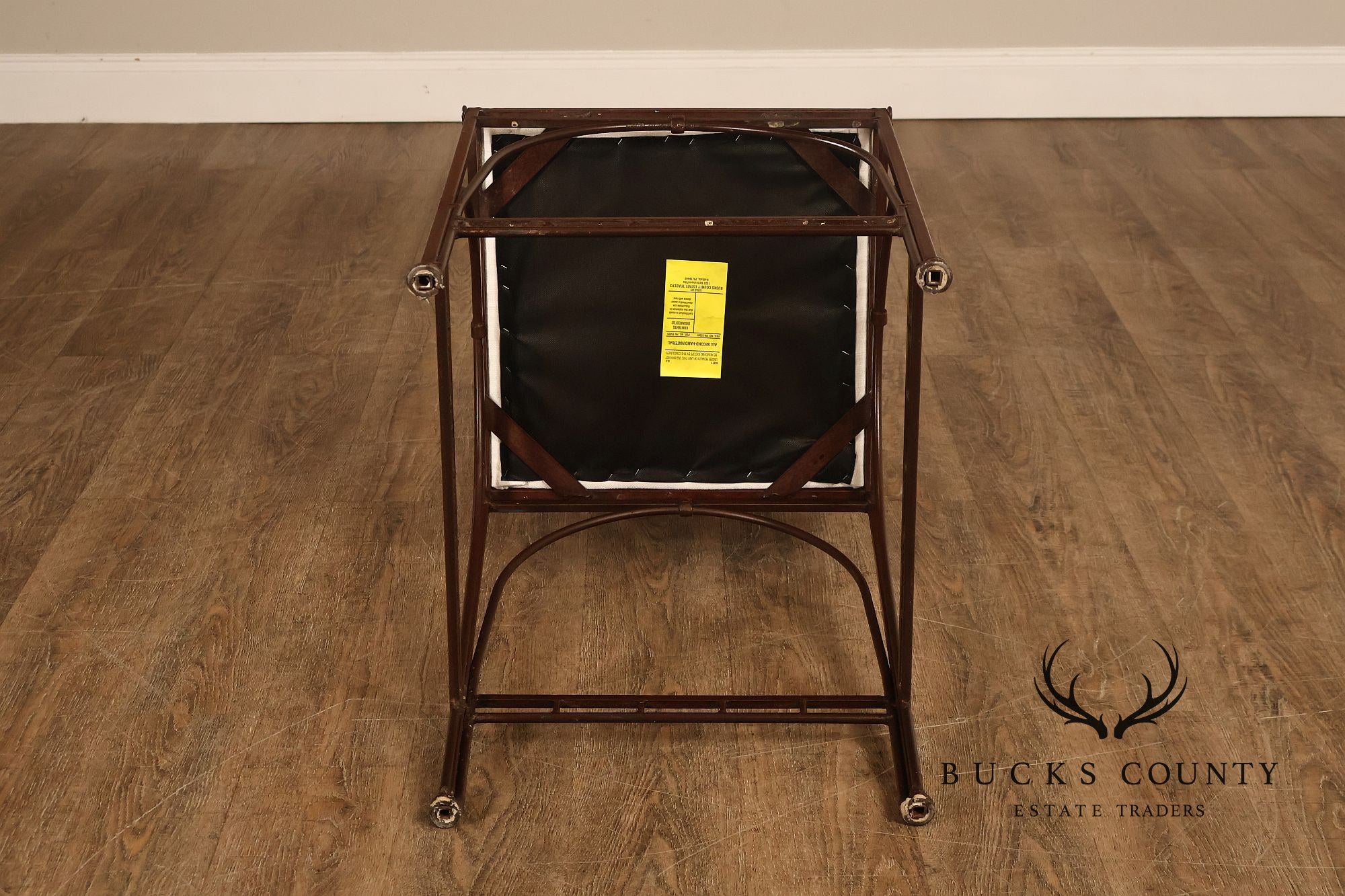 French Art Deco Style Set of Four Counter Stools