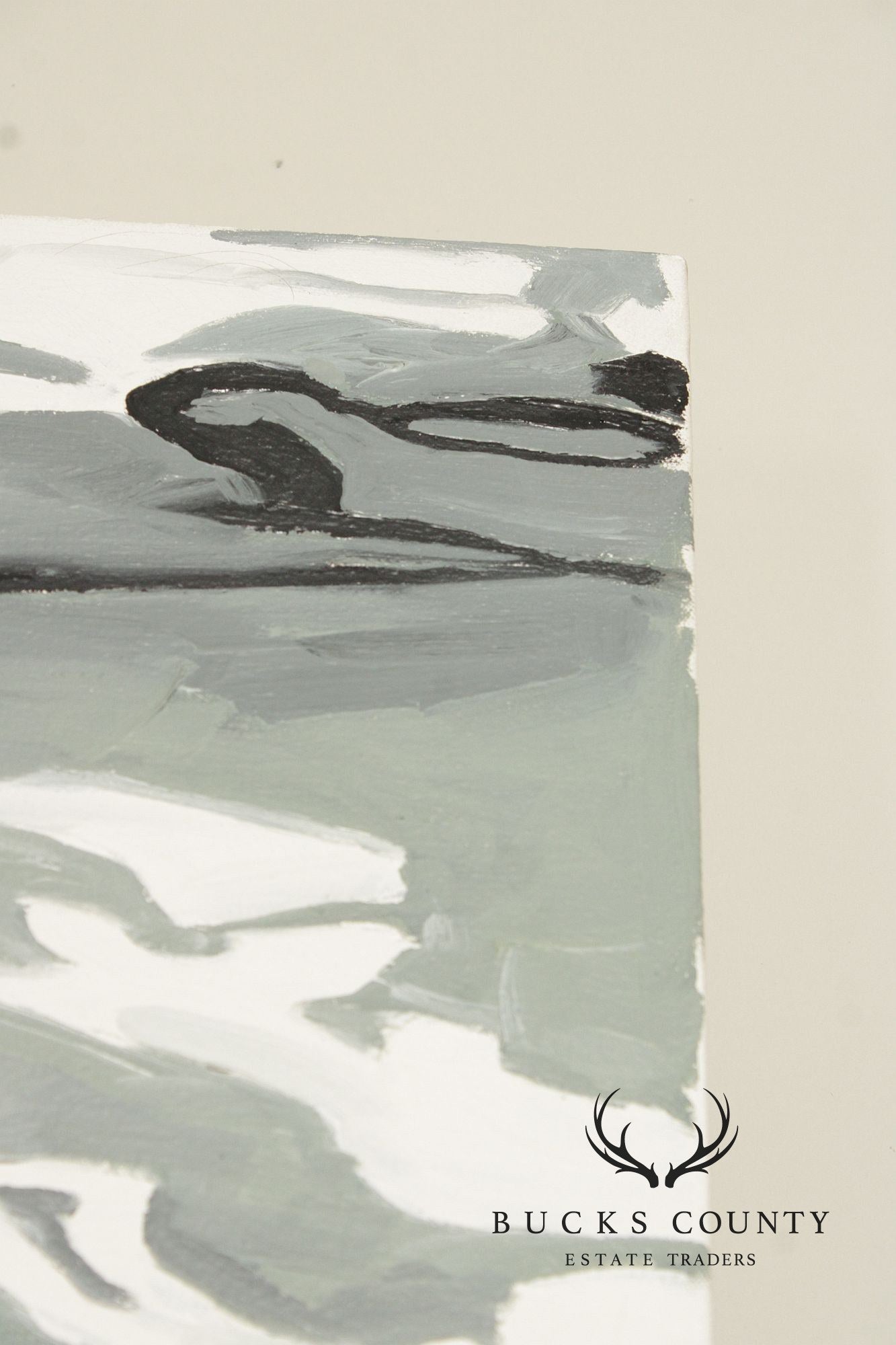 Gina Fiedel Contemporary Oil Painting, 'Climbing Smoke'