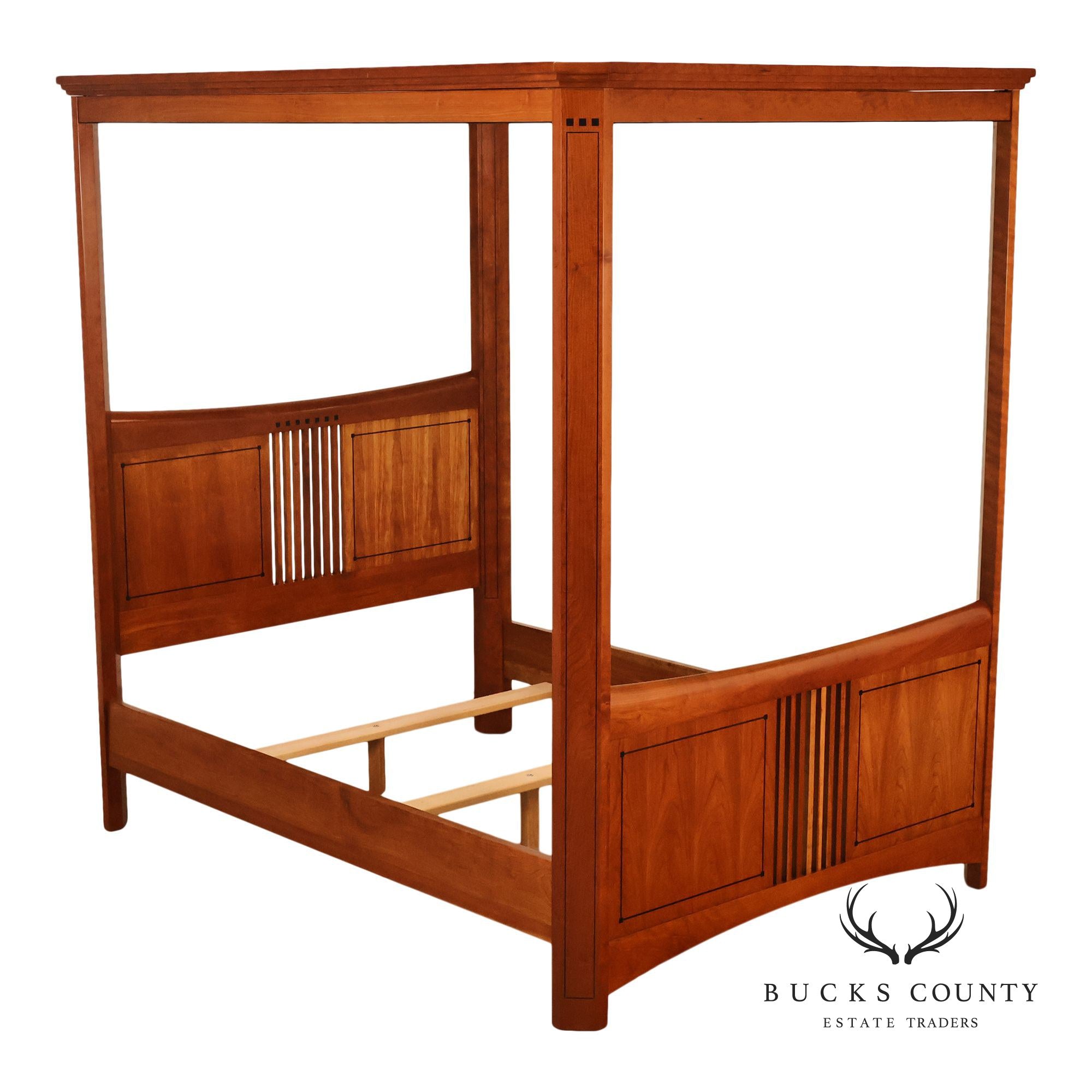 Stickley 21st Century Collection Queen Canopy Poster Bed