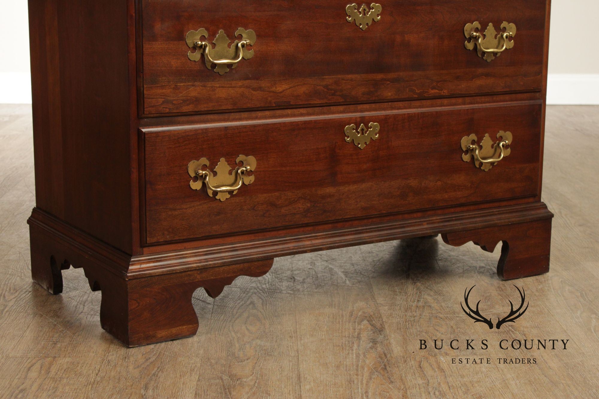 Pennsylvania House Chippendale Style Cherry Tall Chest
