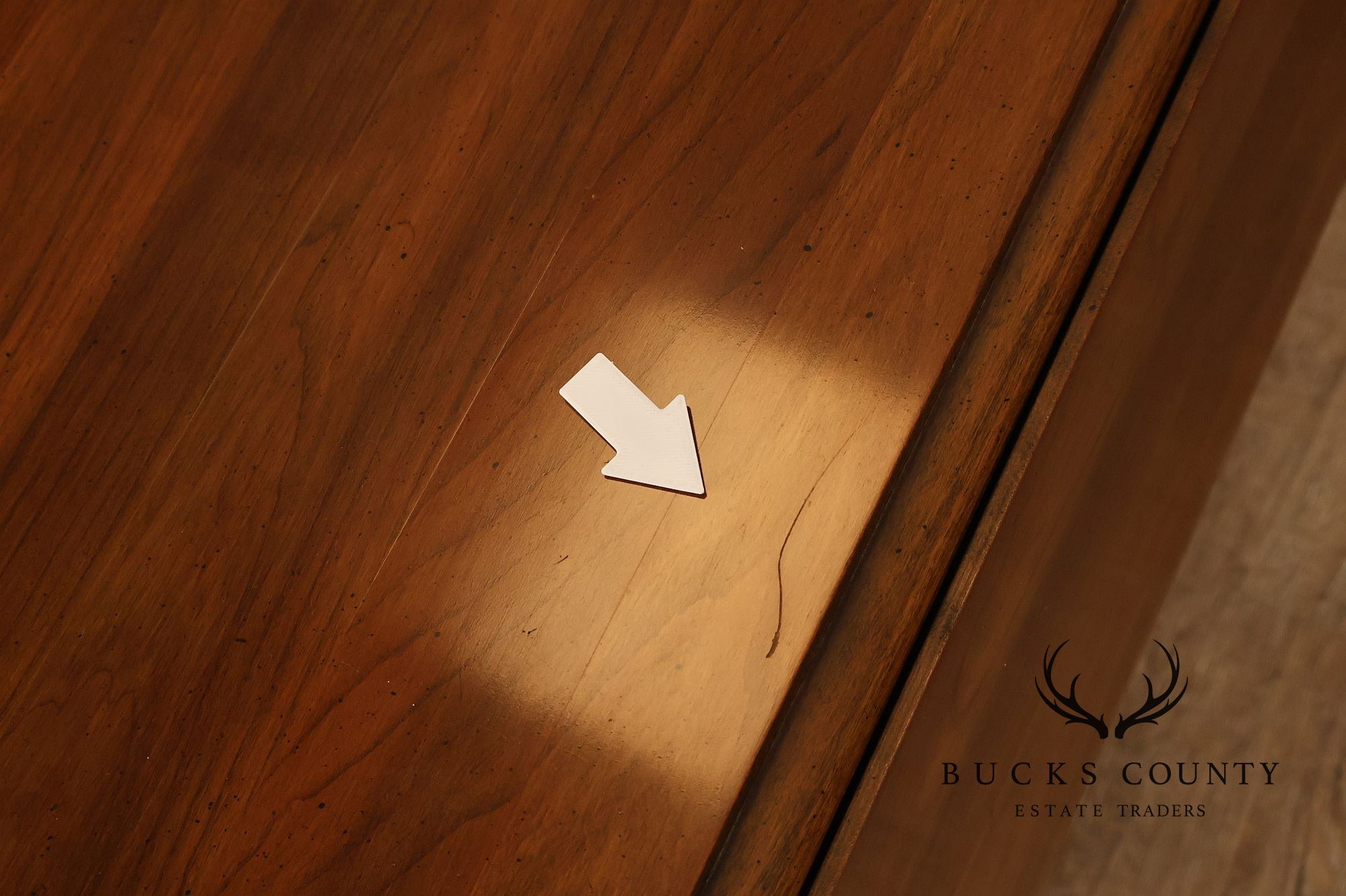 Pennsylvania House Vintage Pair Of Queen Anne Style Cherry Drop Leaf Two-Drawer End Tables