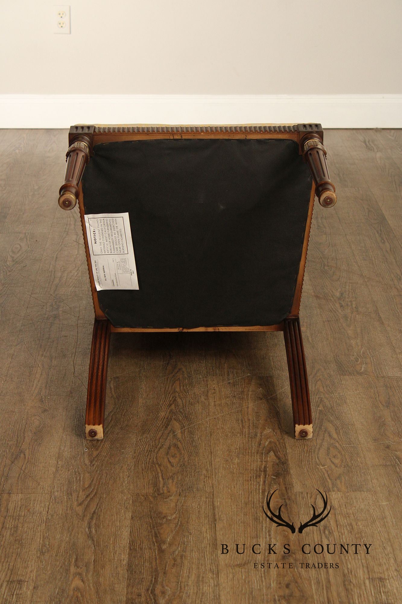 Italian Neoclassical Style Pair of Side Chairs