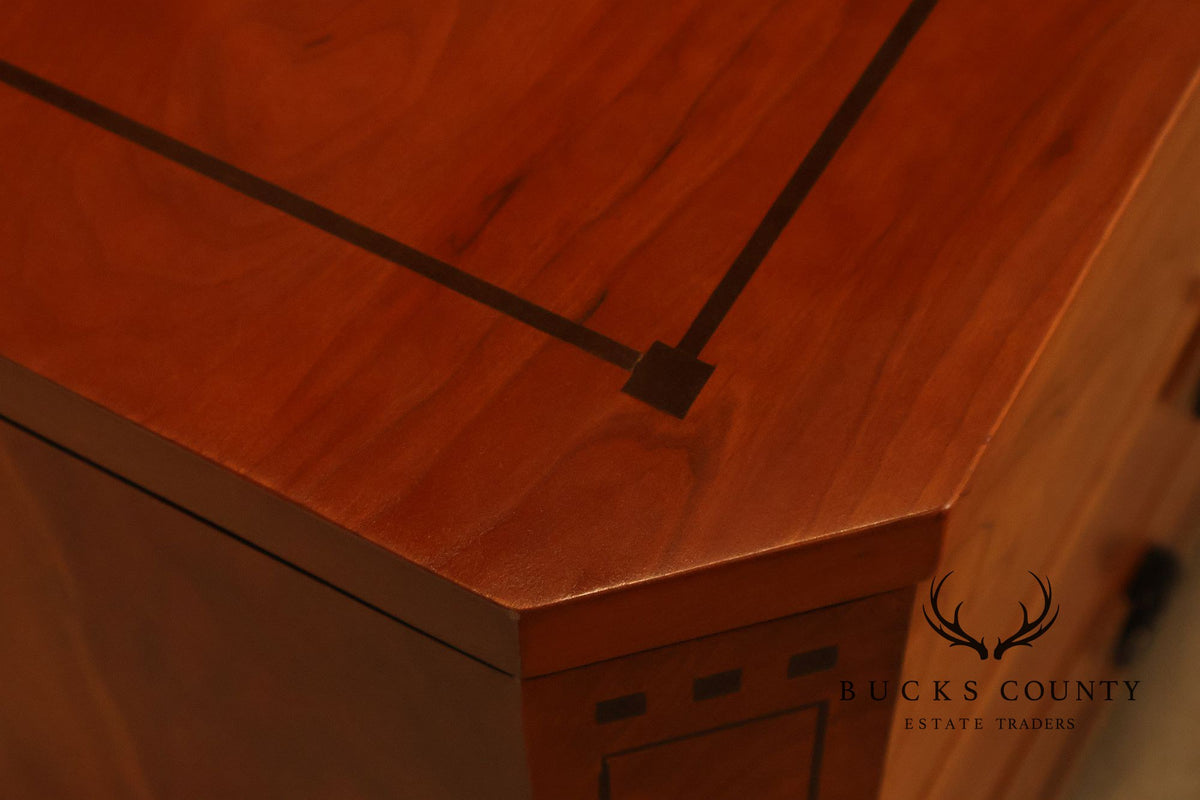Stickley 21st Century Collection Cherry Three-Drawer Nightstand