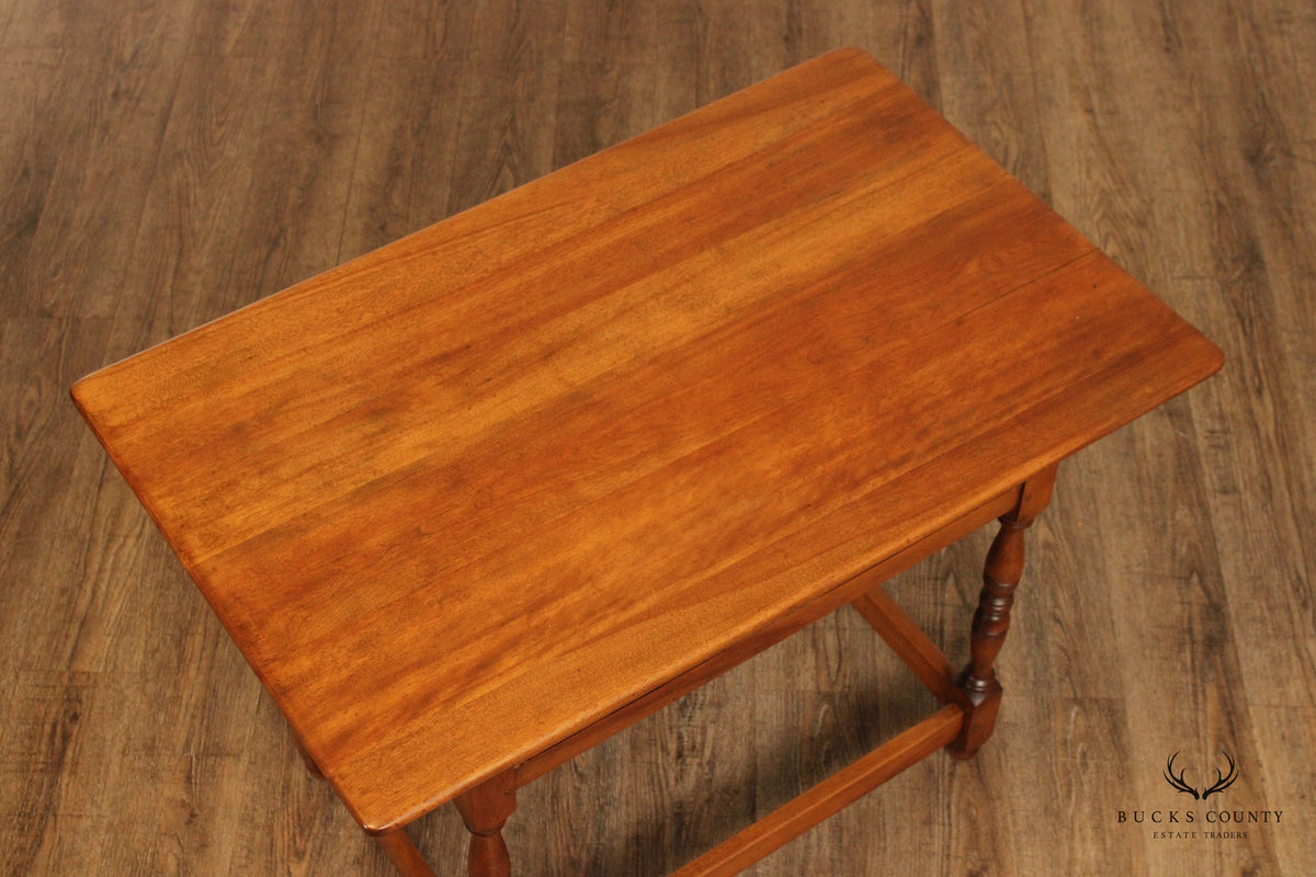 Vintage American William and Mary Style Tavern Table