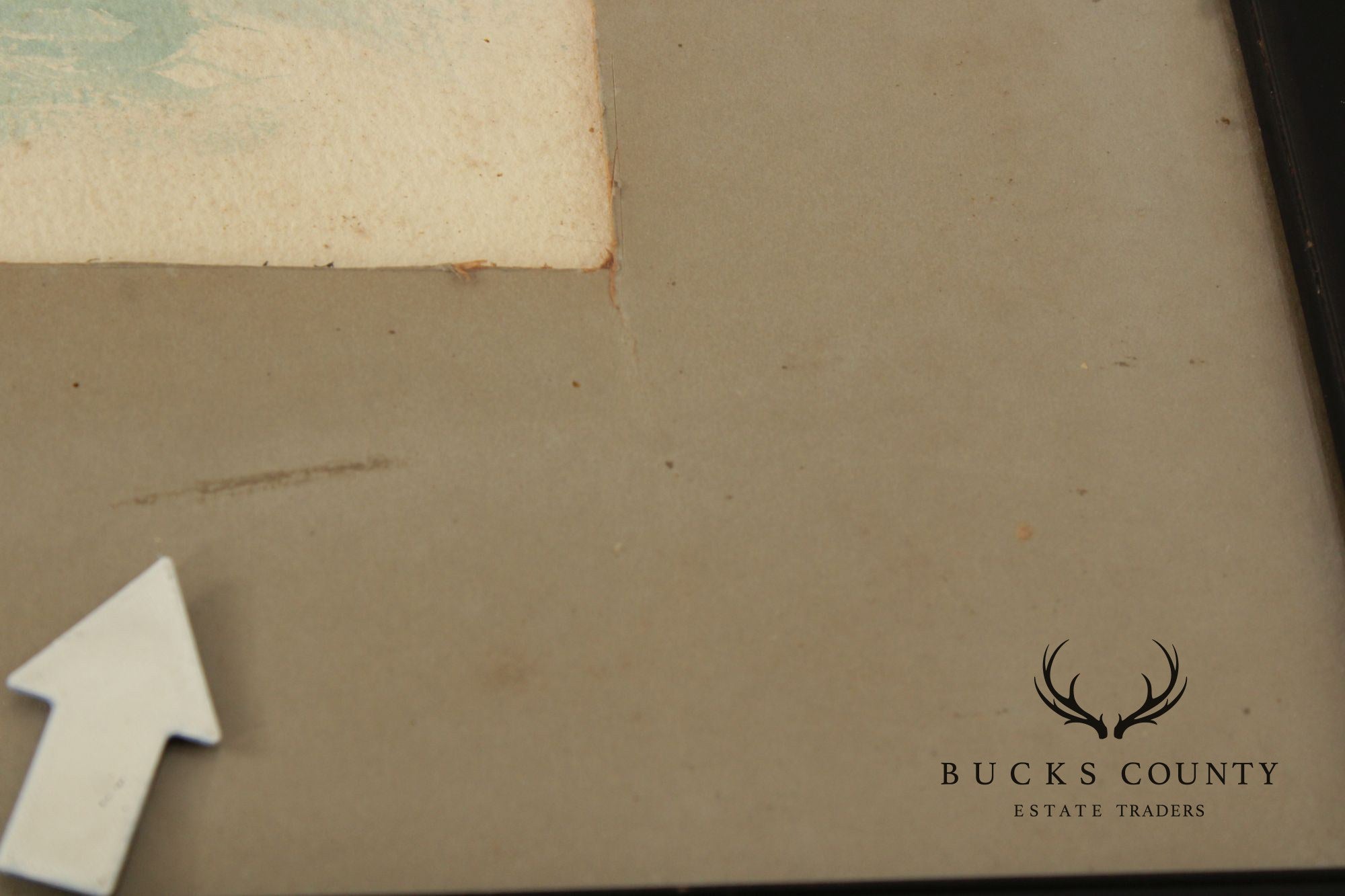 Deane Uptegrove Watercolor Painting, 'Early Spring in Sussex'